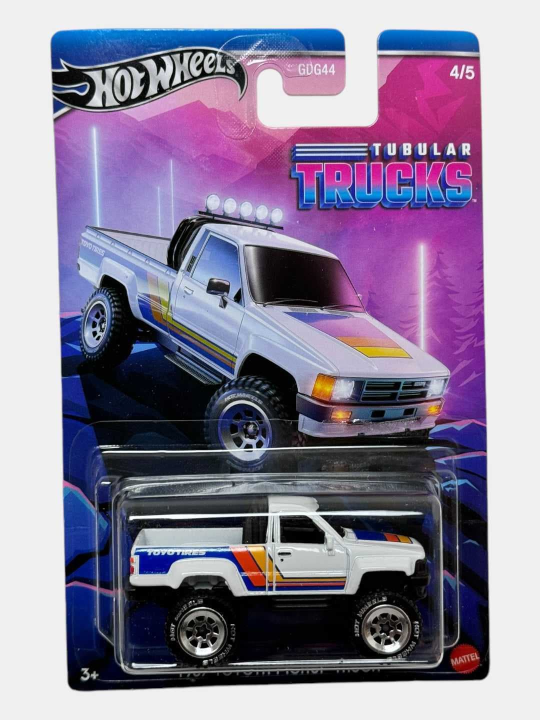 Металлическая модель Hot Wheels Tubular Trucks Chevy Blazer 4x4, Ретро-дизайн 80-х, Коллекционная машинка от 3 лет, Подарок фанатам внедорожников — фото 4