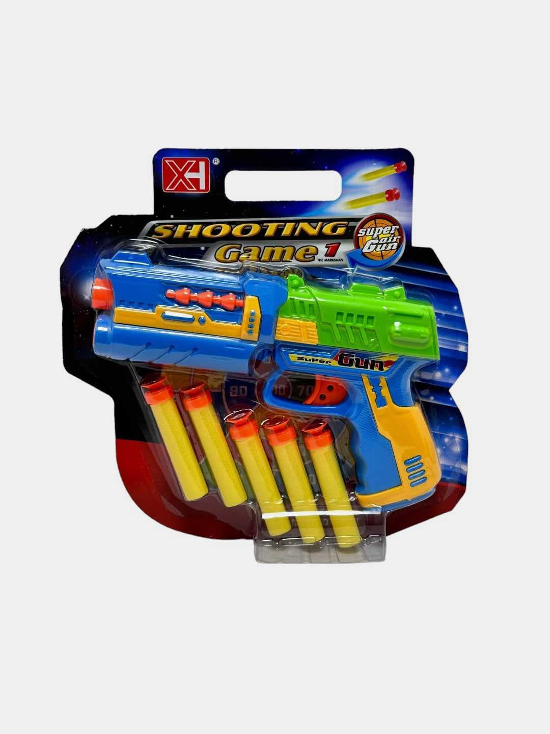 Детский игрушечный пистолет с поролоновыми пулями Shooting Game 1, бластер