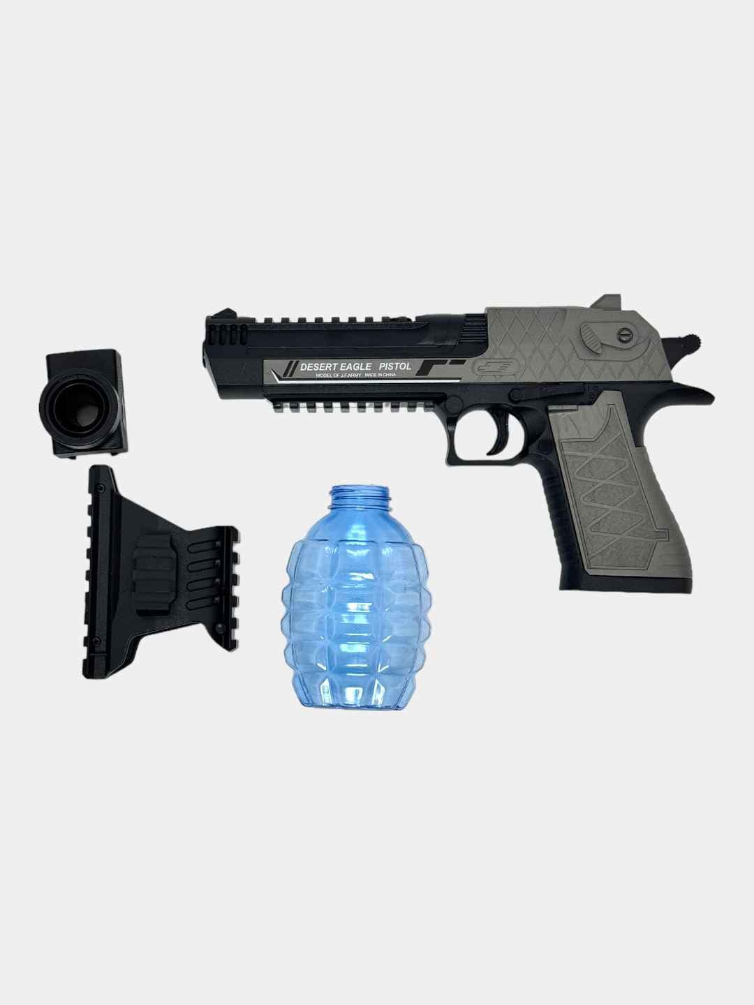 Игрушечный пистолет Desert Eagle, стреляет орбизами, для мальчиков от 6 лет, развивающий моторику — фото 8