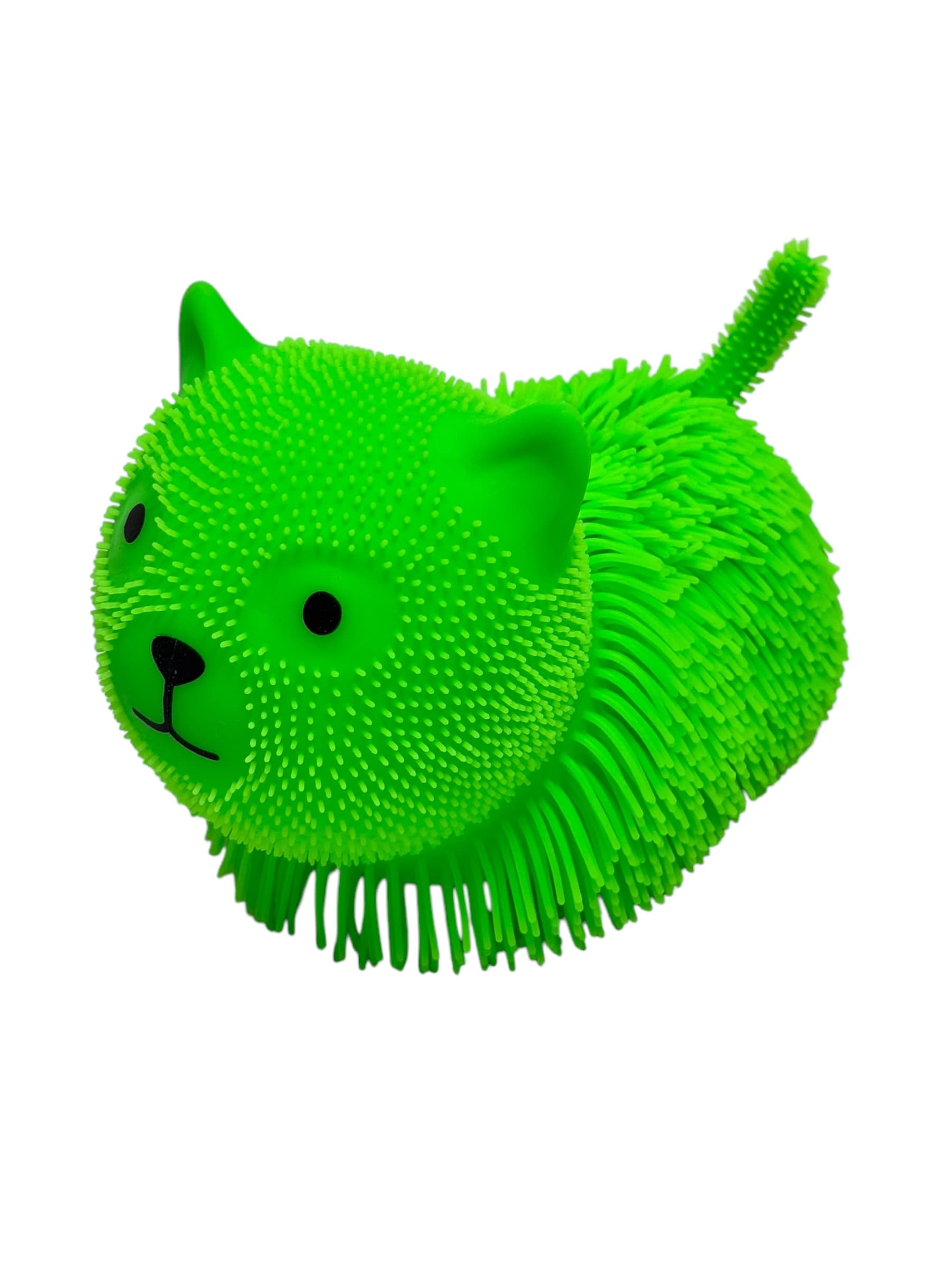 Синяя игрушка-антистресс кошечка, Тактильная и развивающая, Для детей и сенсорных занятий, Помогает успокоиться — фото 2