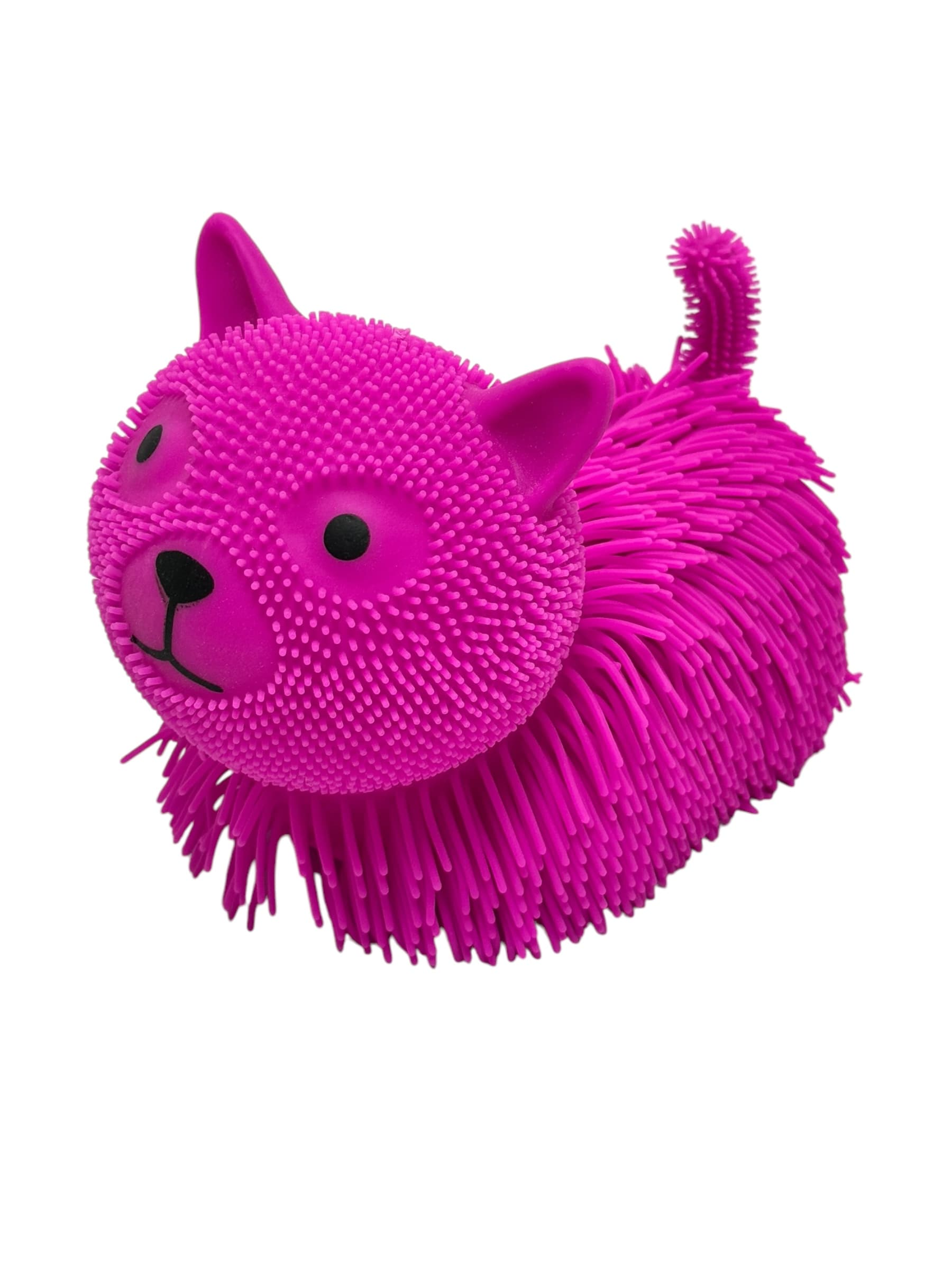 Синяя игрушка-антистресс кошечка, Тактильная и развивающая, Для детей и сенсорных занятий, Помогает успокоиться — фото 3