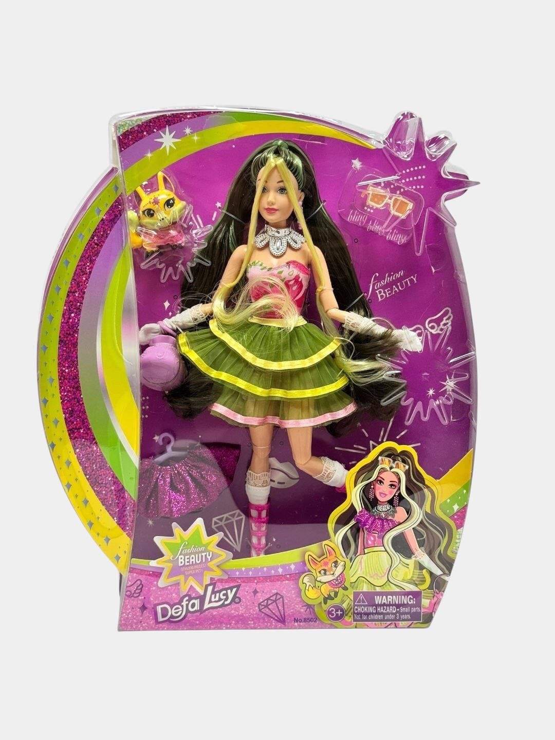 Кукла Defa Lucy Fashion Beauty шарнирная с питомцем и аксессуарами, игровой набор — фото 9