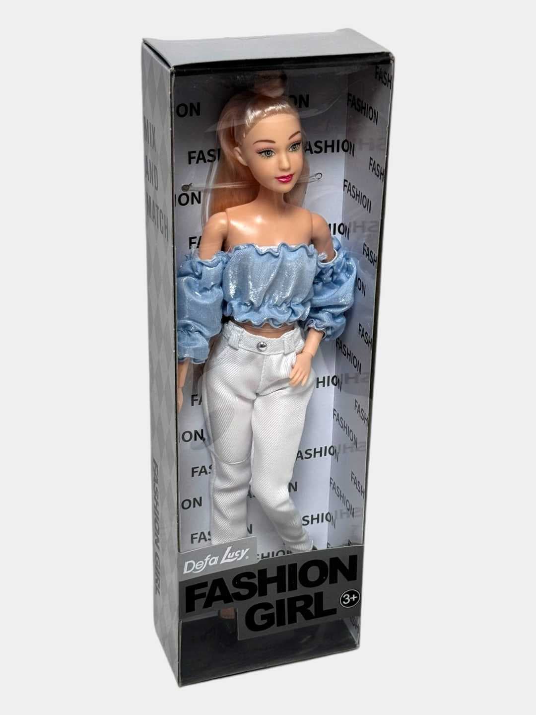 Кукла Defa Lucy Fashion Girl с аксессуарами, игрушка для девочек