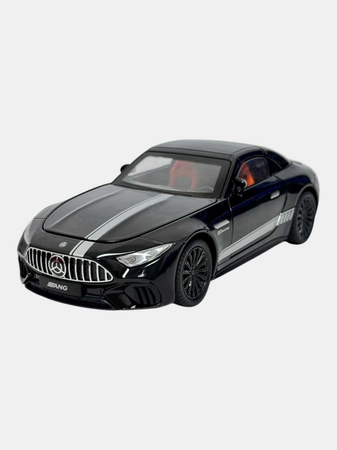 Металлическая модель Mercedes Benz SL63 Die-Cast, детализированное спорт-купе для детей от 3 лет и коллекционеров, реалистичная реплика