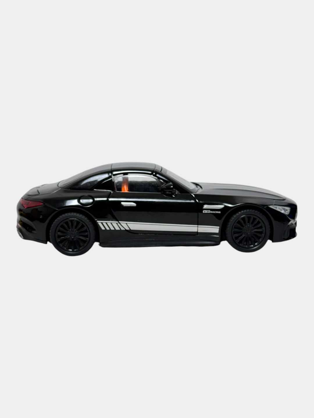 Металлическая модель Mercedes Benz SL63 Die-Cast, детализированное спорт-купе для детей от 3 лет и коллекционеров, реалистичная реплика — фото 3