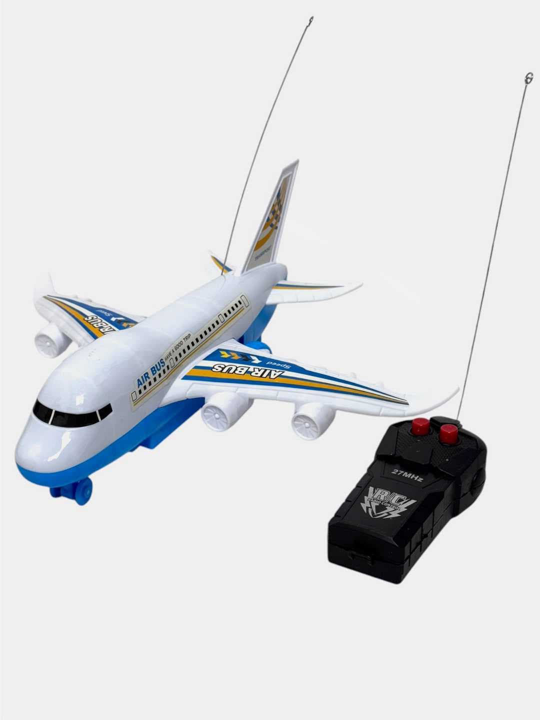 Радиоуправляемый самолёт A380-M, яркий, маневренный, для детей от 3 лет, безопасный пластик