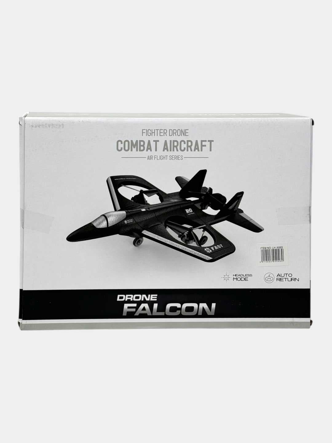 Радиоуправляемый самолет дрон Fighter Falcon, Ударопрочный EPP корпус с гироскопом, Подарок для детей и подростков — фото 2
