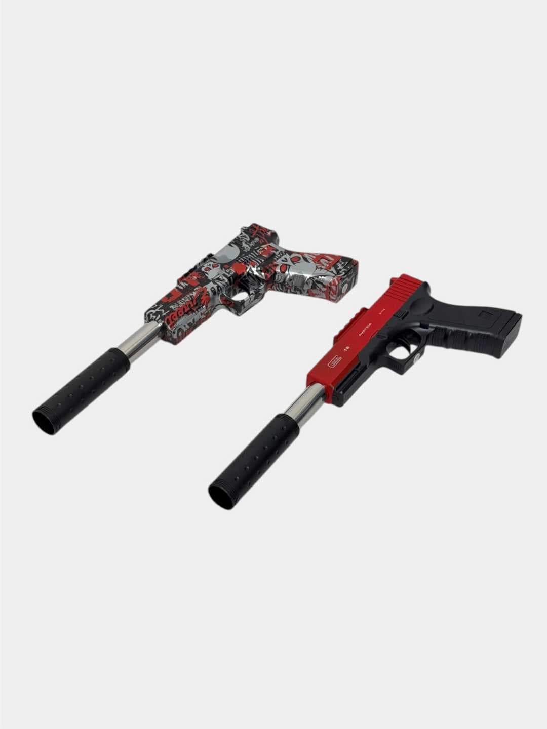Интерактивный набор пистолет Glock с мягкой пулей EVA, для меткости и координации, для детей. — фото 2