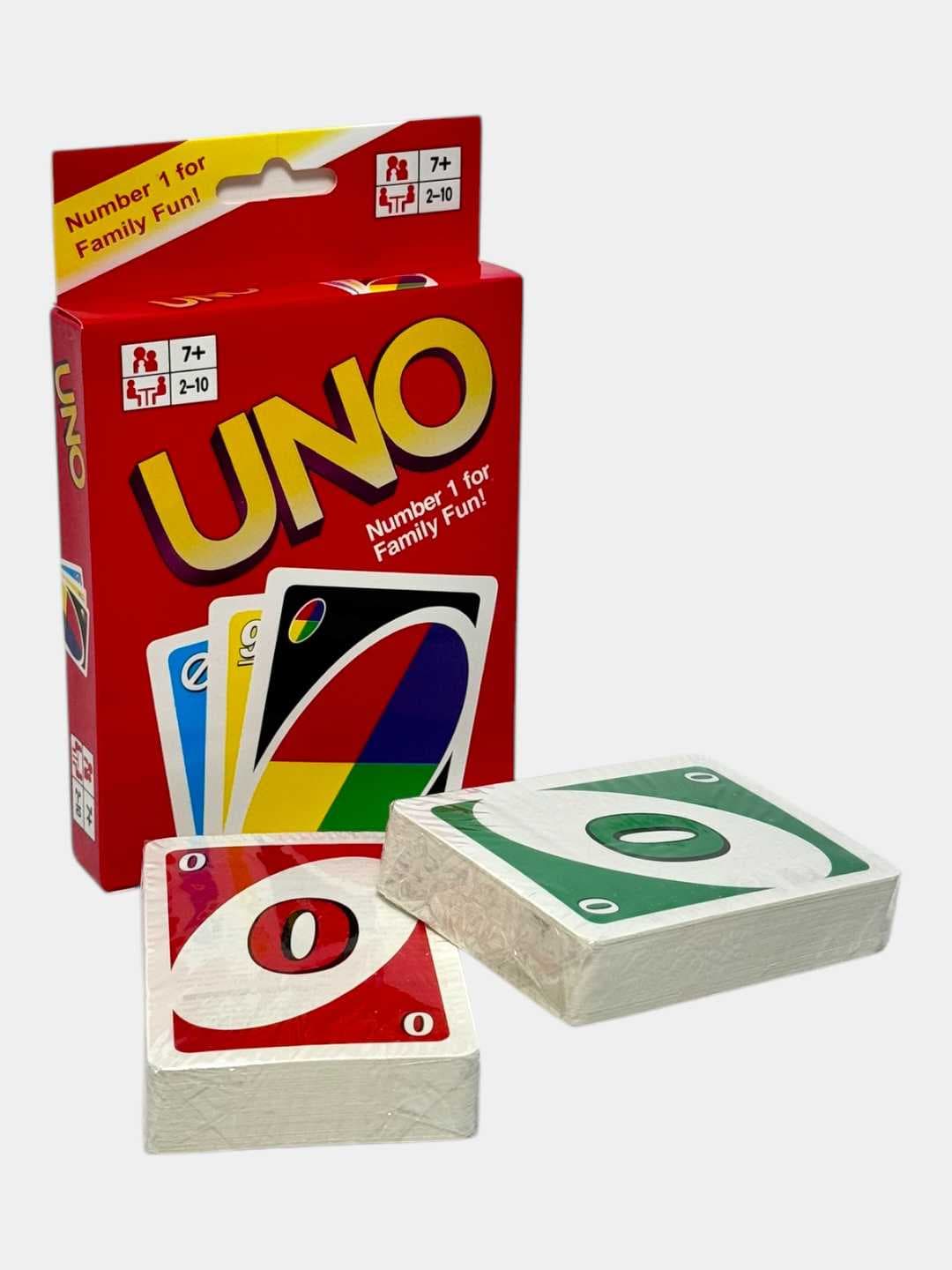 UNO классическая карточная игра, 2-10 игроков, от 7 лет, для семьи и друзей — фото 2