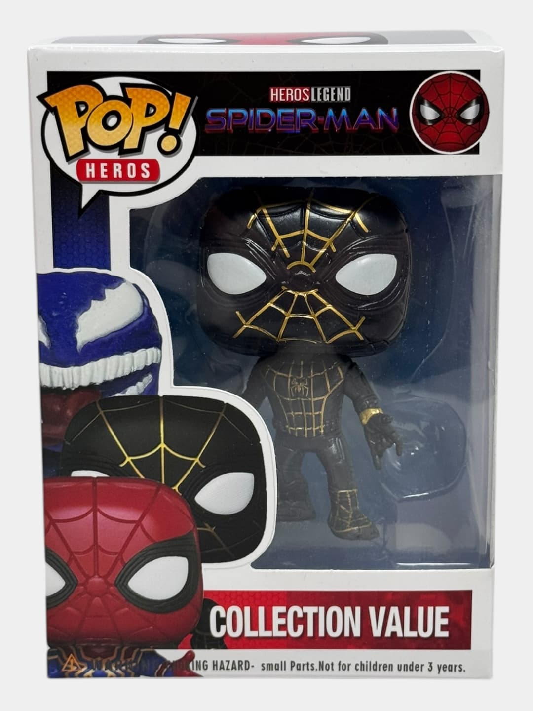 Фигурка Funko Pop Человек-паук Марвел, коллекционная детская Marvel — фото 2