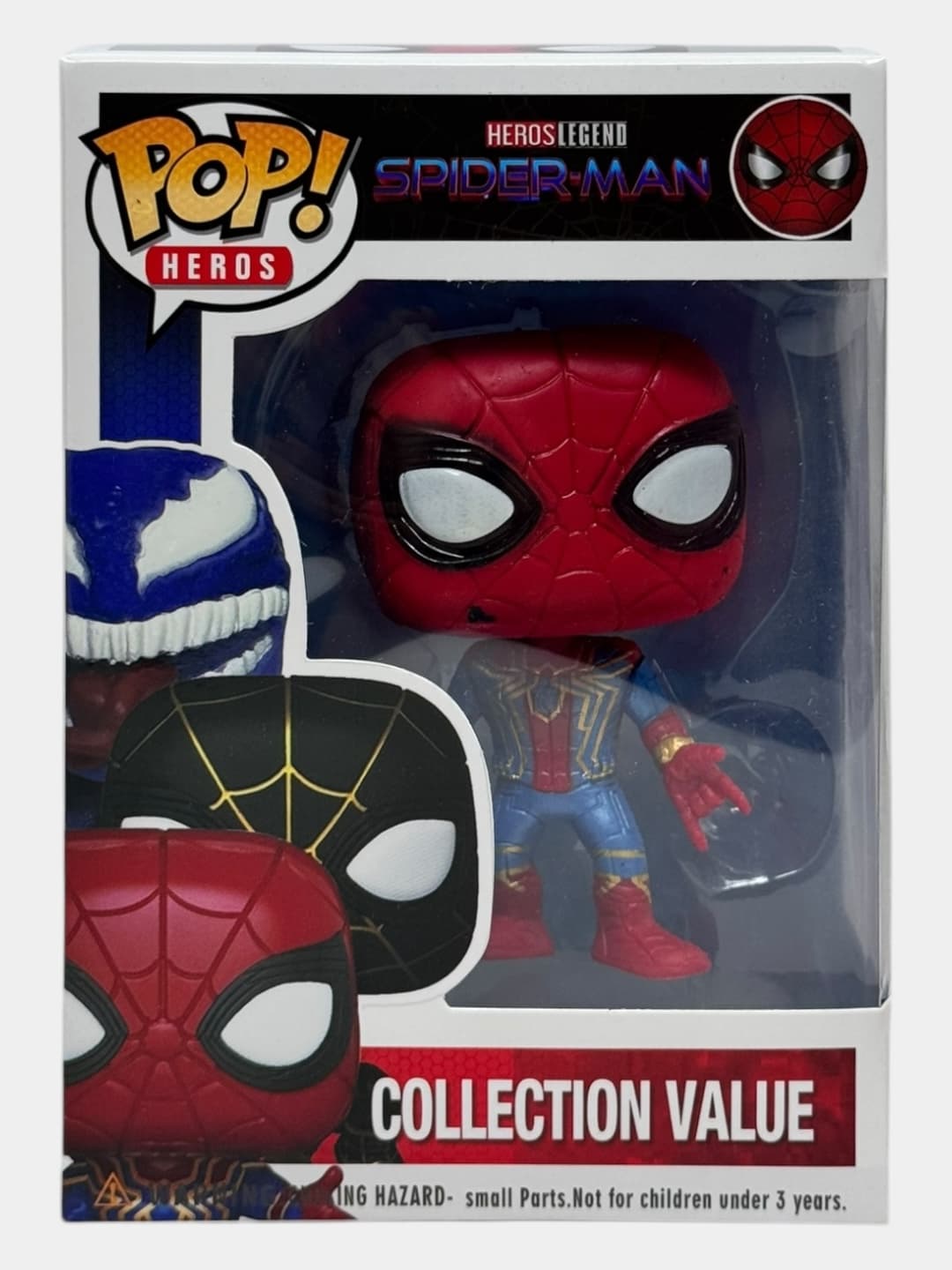 Фигурка Funko Pop Человек-паук Марвел, коллекционная детская Marvel — фото 3