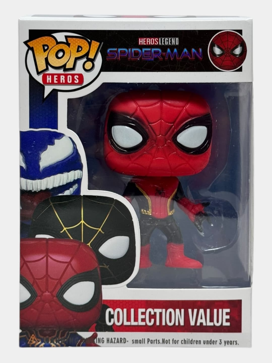 Фигурка Funko Pop Человек-паук Марвел, коллекционная детская Marvel — фото 4