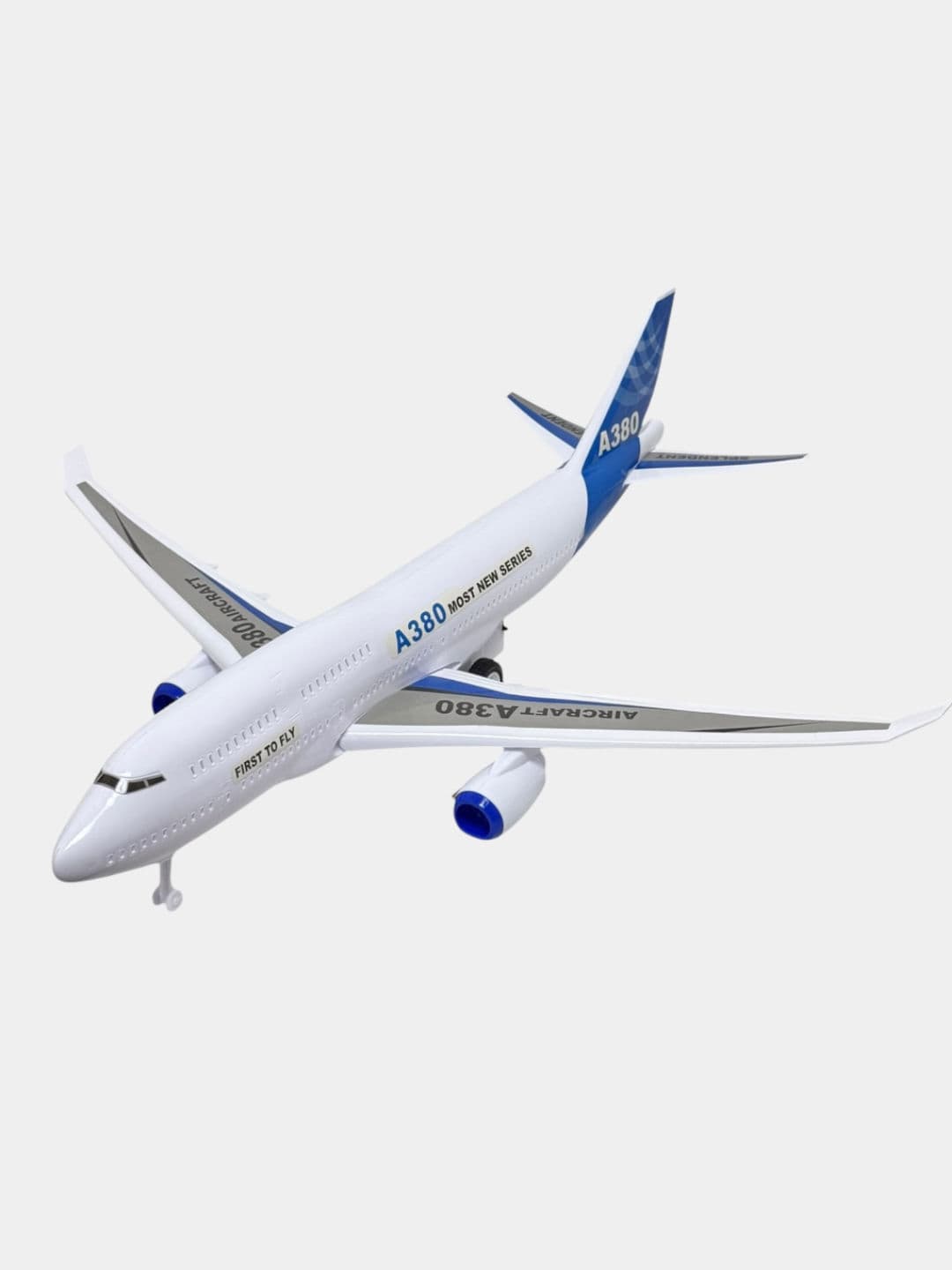 Инерционный самолет A380 со световыми и звуковыми эффектами для детей