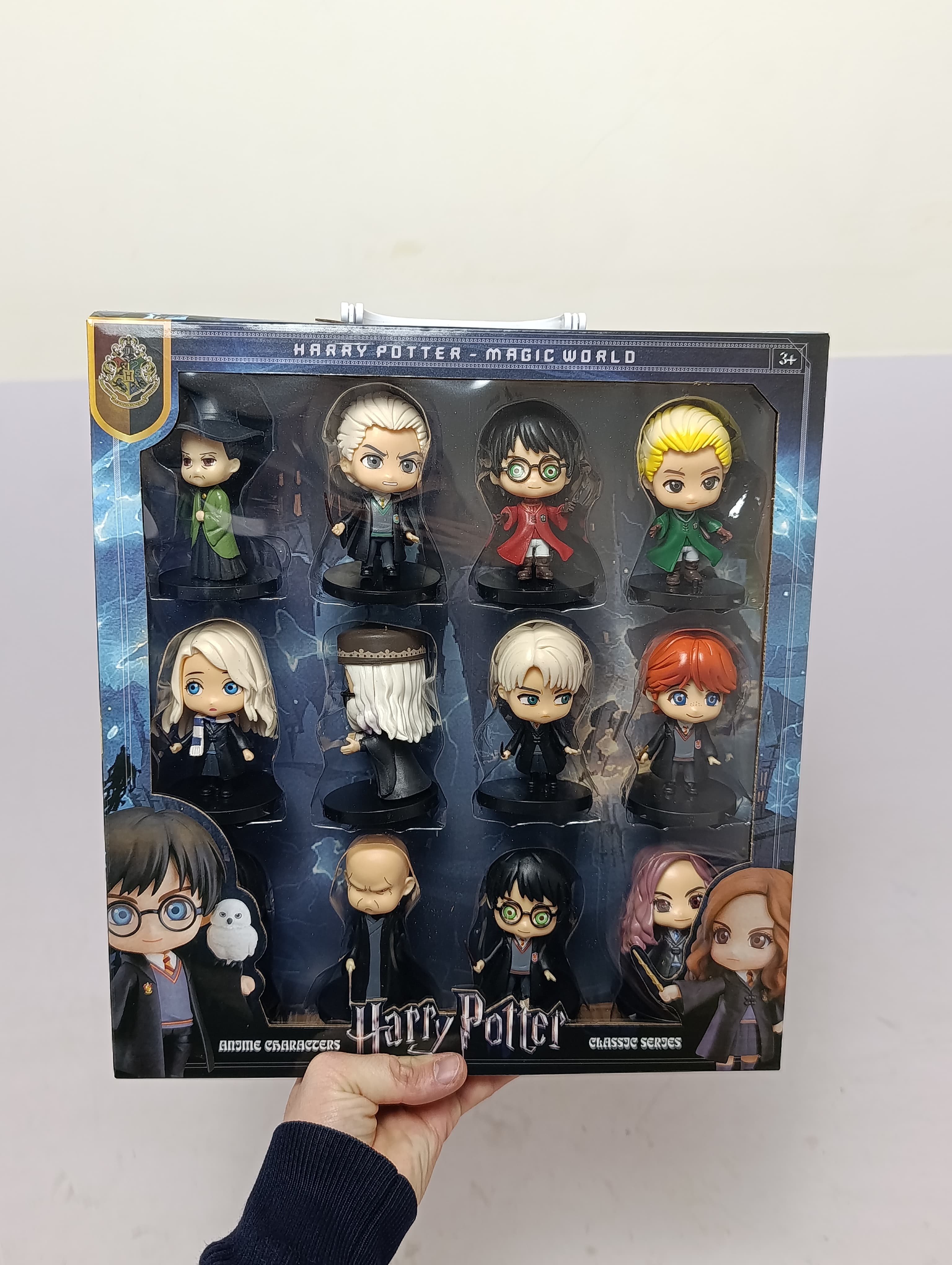Коллекционные фигурки Гарри Поттер Magic World Classic Series, Чиби стиль, Для фанатов и детей от 3 лет, С аксессуарами — фото 2