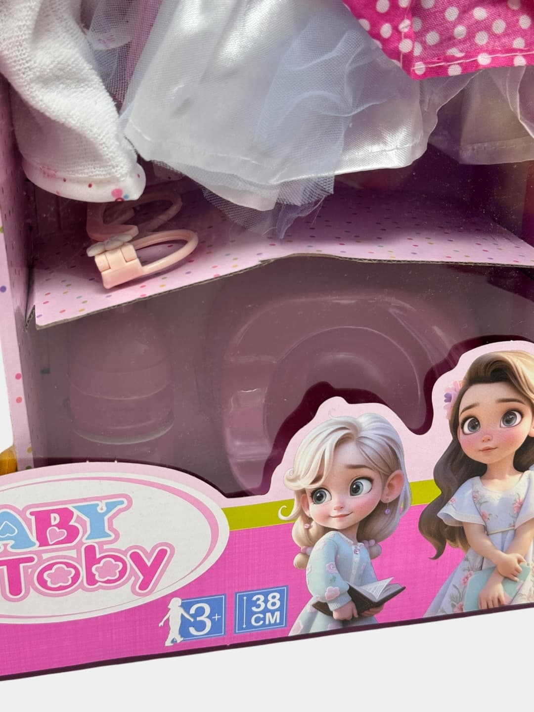 Пупс Baby Toby 38 см, Реалистичный, С одеждой и аксессуарами, Для ролевых игр — фото 5
