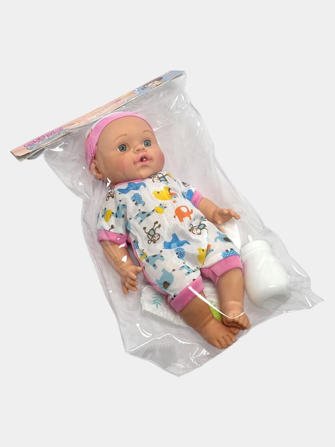 Кукла Пупс Cute Baby, виниловая, для ролевых игр, с бутылочкой в комплекте — фото 2