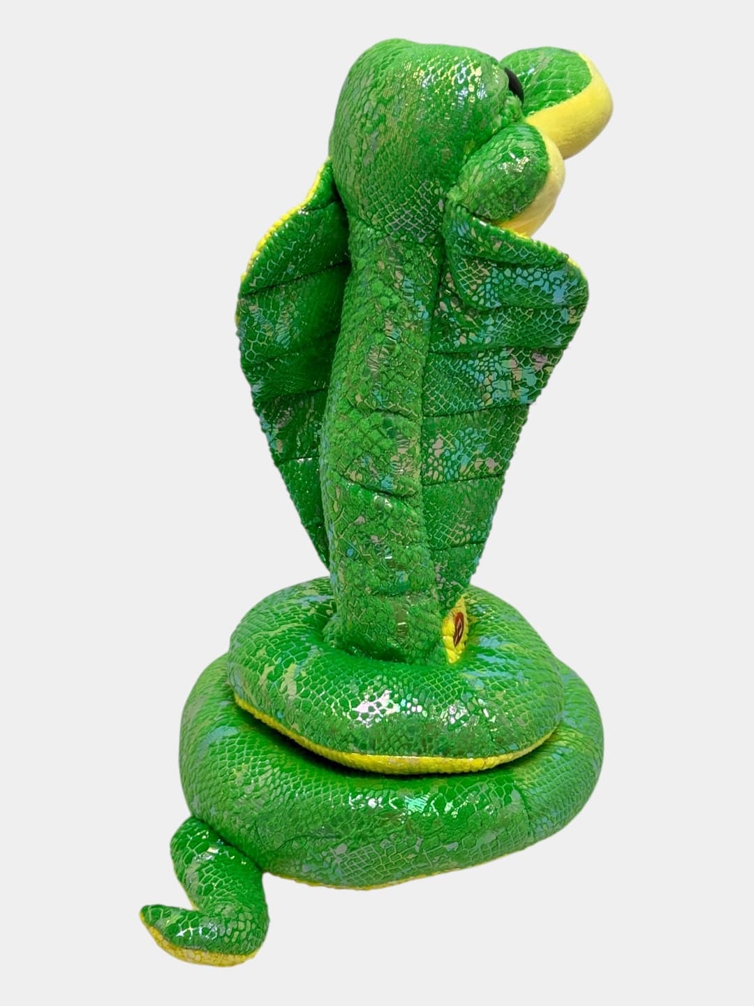 Мягкая игрушка змея 30 см текстиль развивающая для детей Art.8609 — фото 4