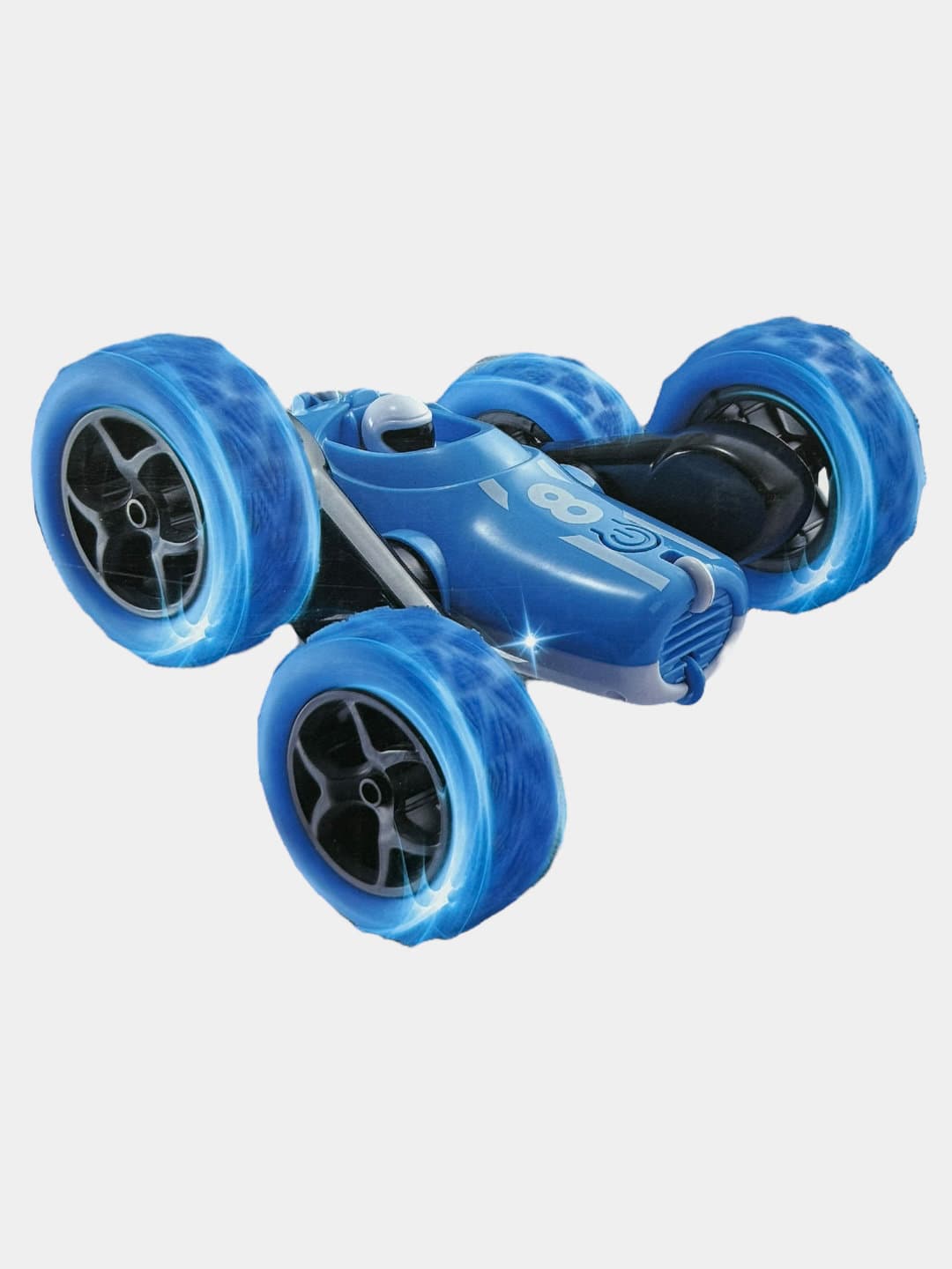 Радиоуправляемый автомобиль-перевертыш Rolling, двусторонний, светящиеся колеса, для детей от 6 лет