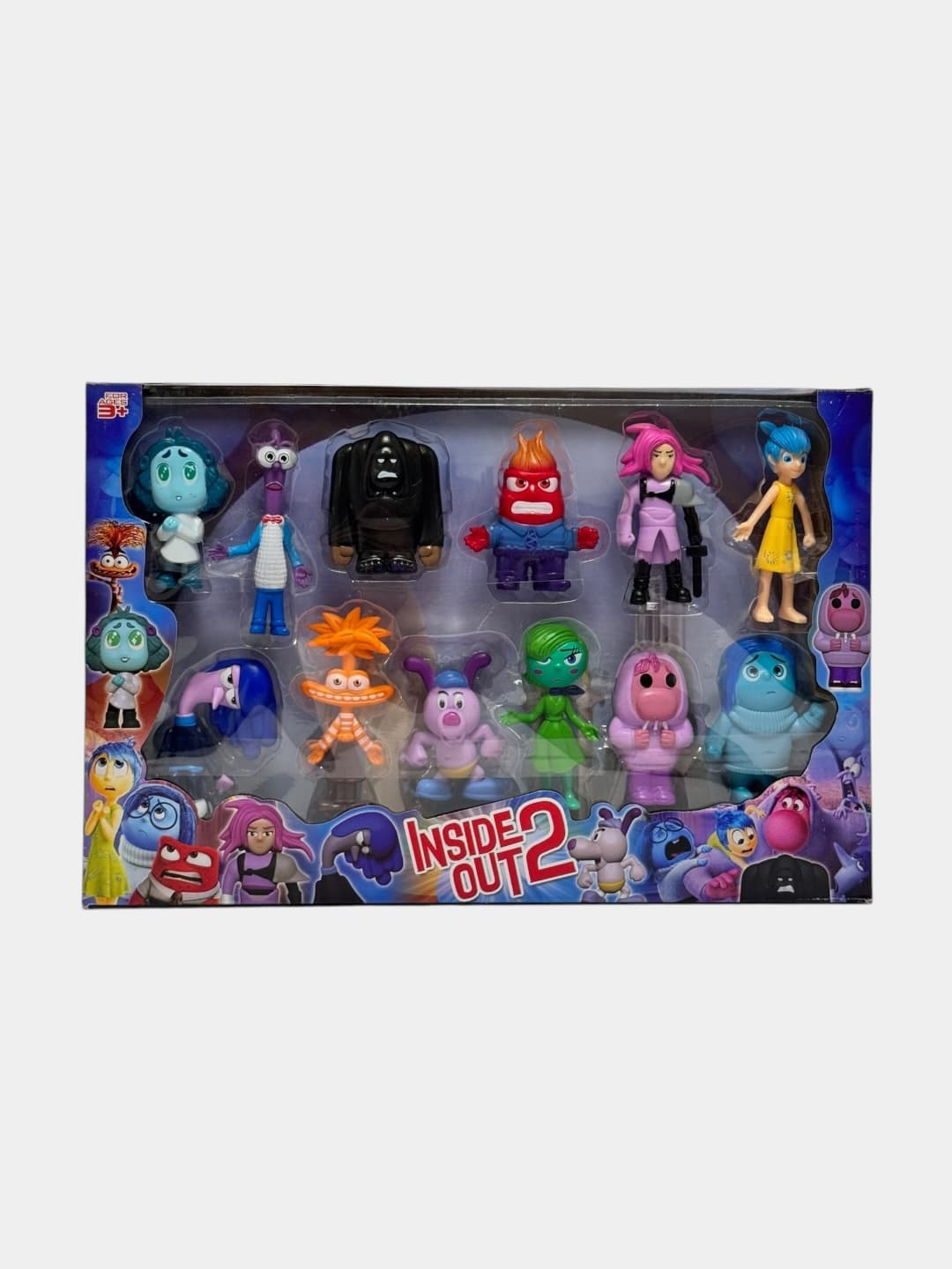 Коллекционные фигурки Inside Out 2, Все эмоции мультфильма, Для поклонников и детей 3+ лет, Развитие воображения — фото 2