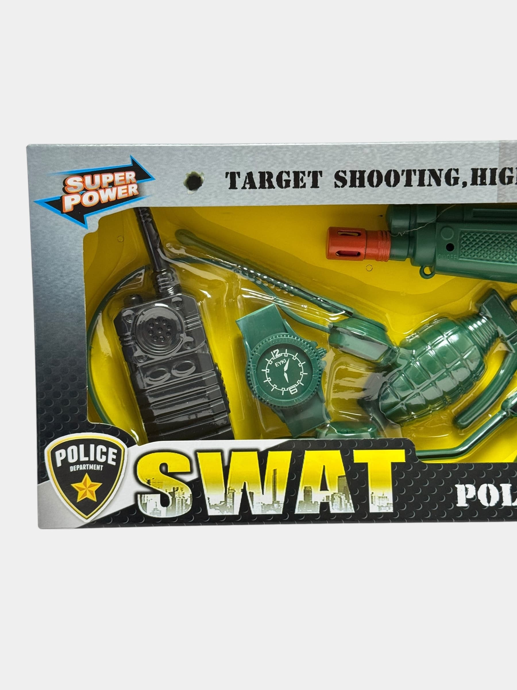 Набор SWAT/Police пластиковый, для ролевых игр, с аксессуарами, для детей. — фото 2