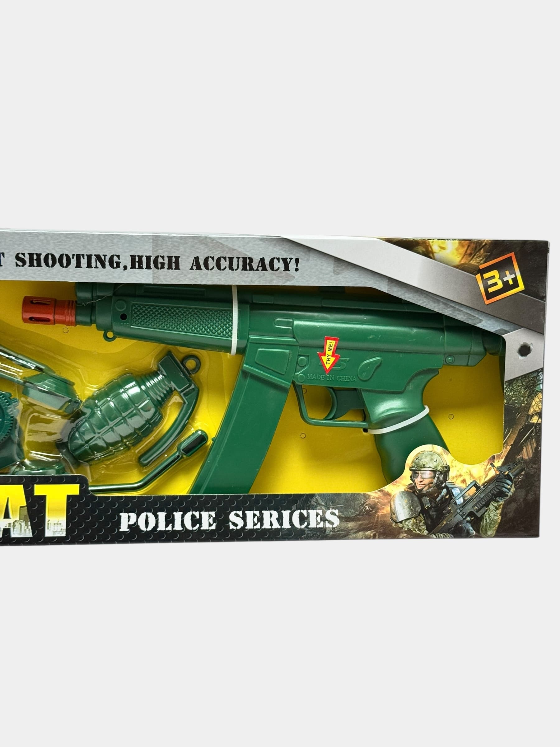 Набор SWAT/Police пластиковый, для ролевых игр, с аксессуарами, для детей. — фото 3