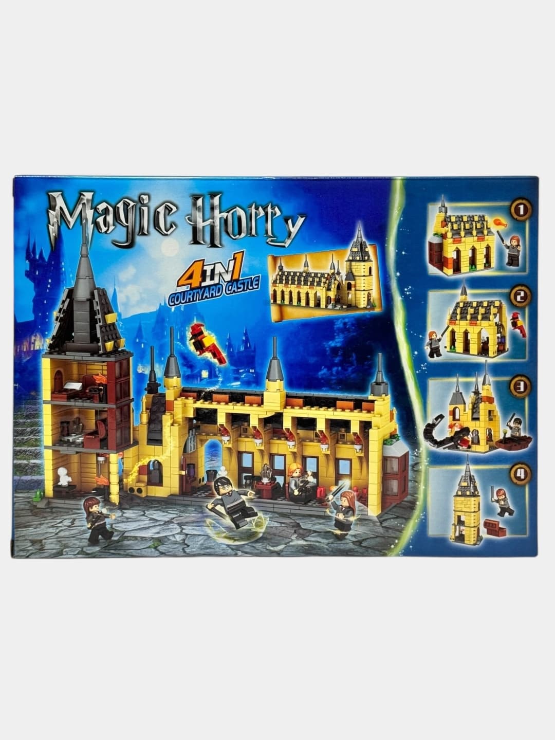Конструктор Гарри Поттер Magic Wizard Замок Хогвартс с фигуркой Гермионы, 236 деталей — фото 5