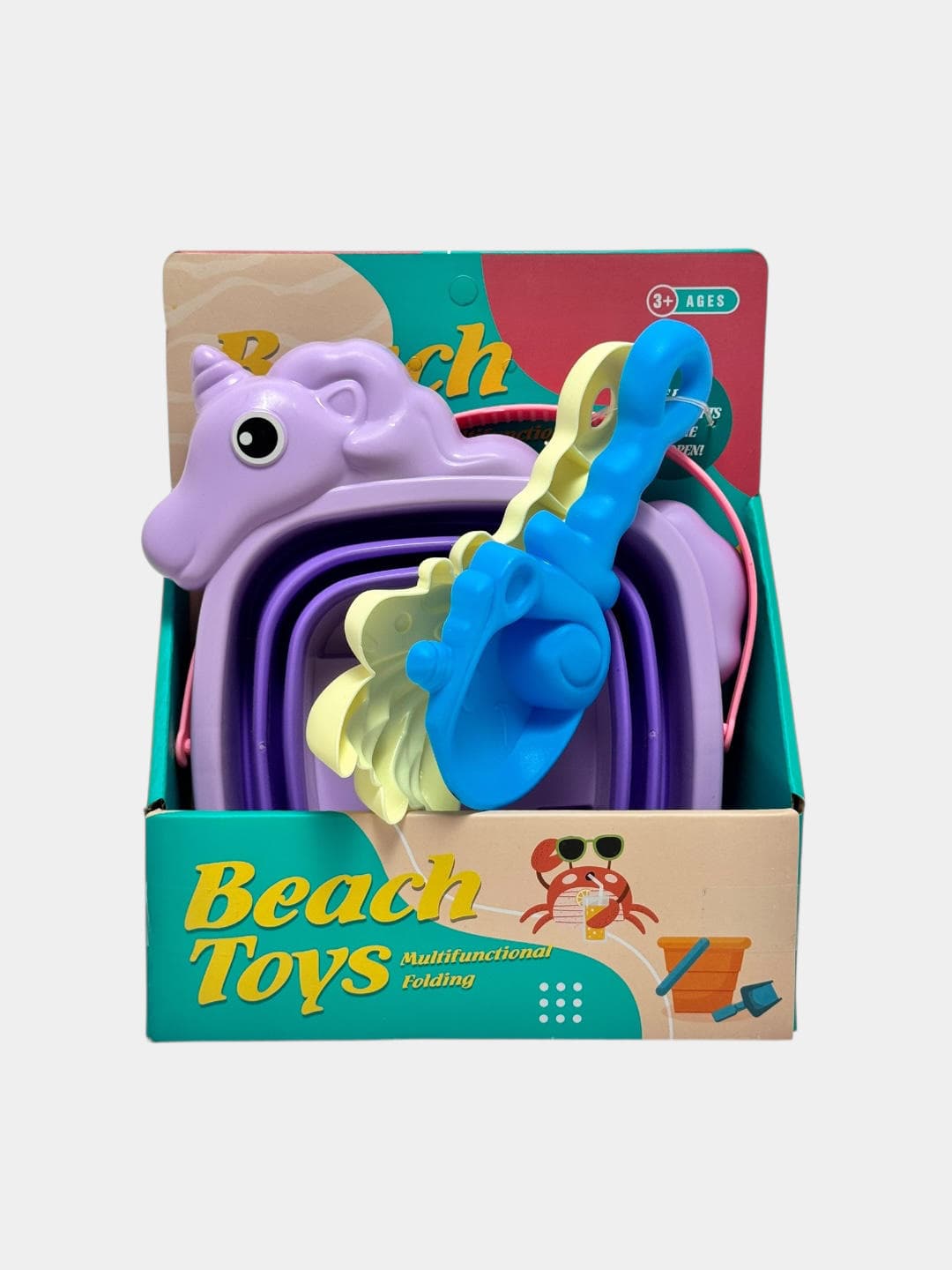Набор для игры с песком Beach Toys, Развитие моторики и сенсорики, Для детей от 3 лет — фото 2