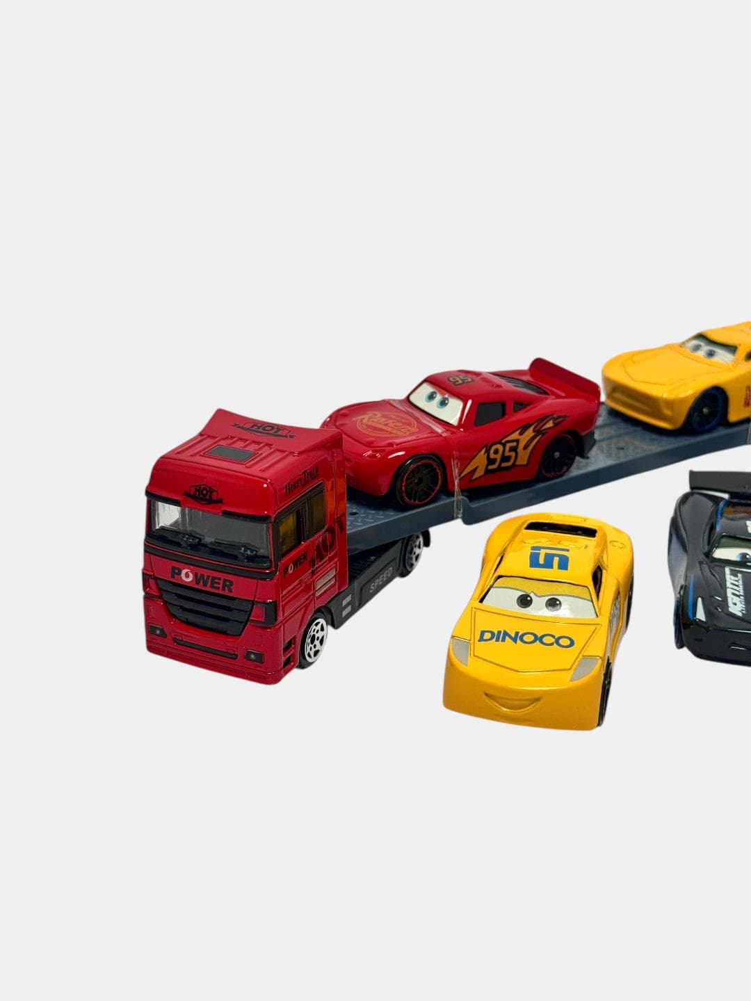 Набор модельных машинок для детей 7 шт. Металл Lightning McQueen — фото 4