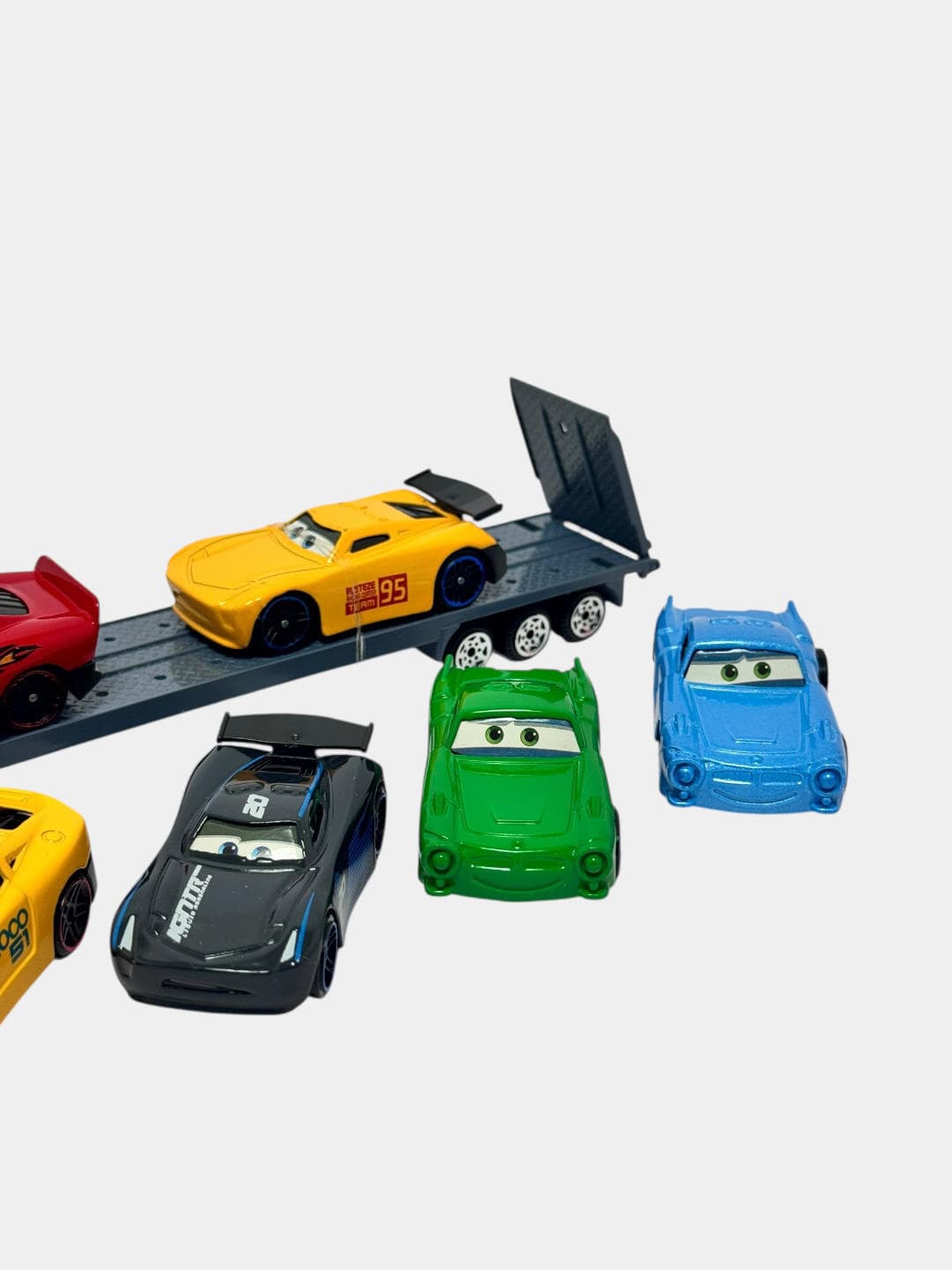 Набор модельных машинок для детей 7 шт. Металл Lightning McQueen — фото 5