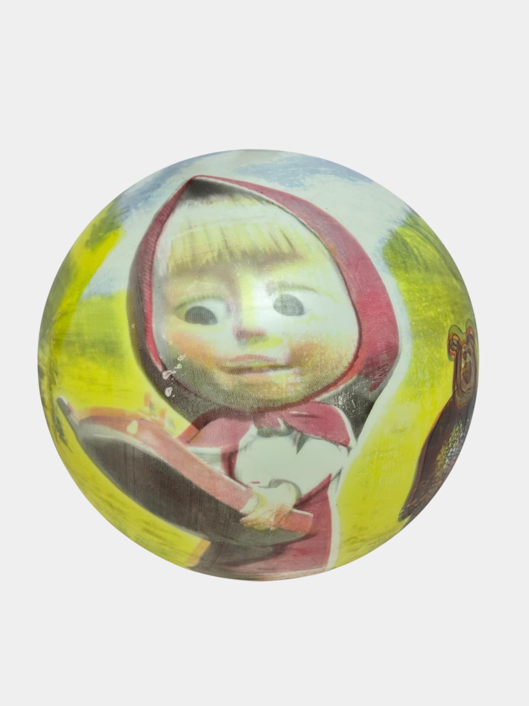 Игровой мяч Мультфильм 9 дюйм, Яркий дизайн, Для активных игр детей от 3 лет, Безопасный и развивающий — фото 3