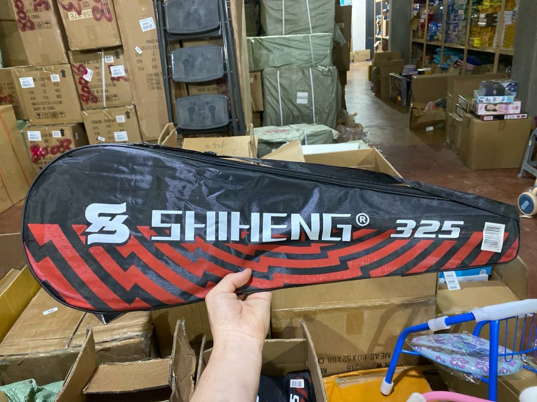 Спортивный чехол для ракеток SHIHENG 325, Водостойкий полиэстер с ремнем, Для детей и подростков