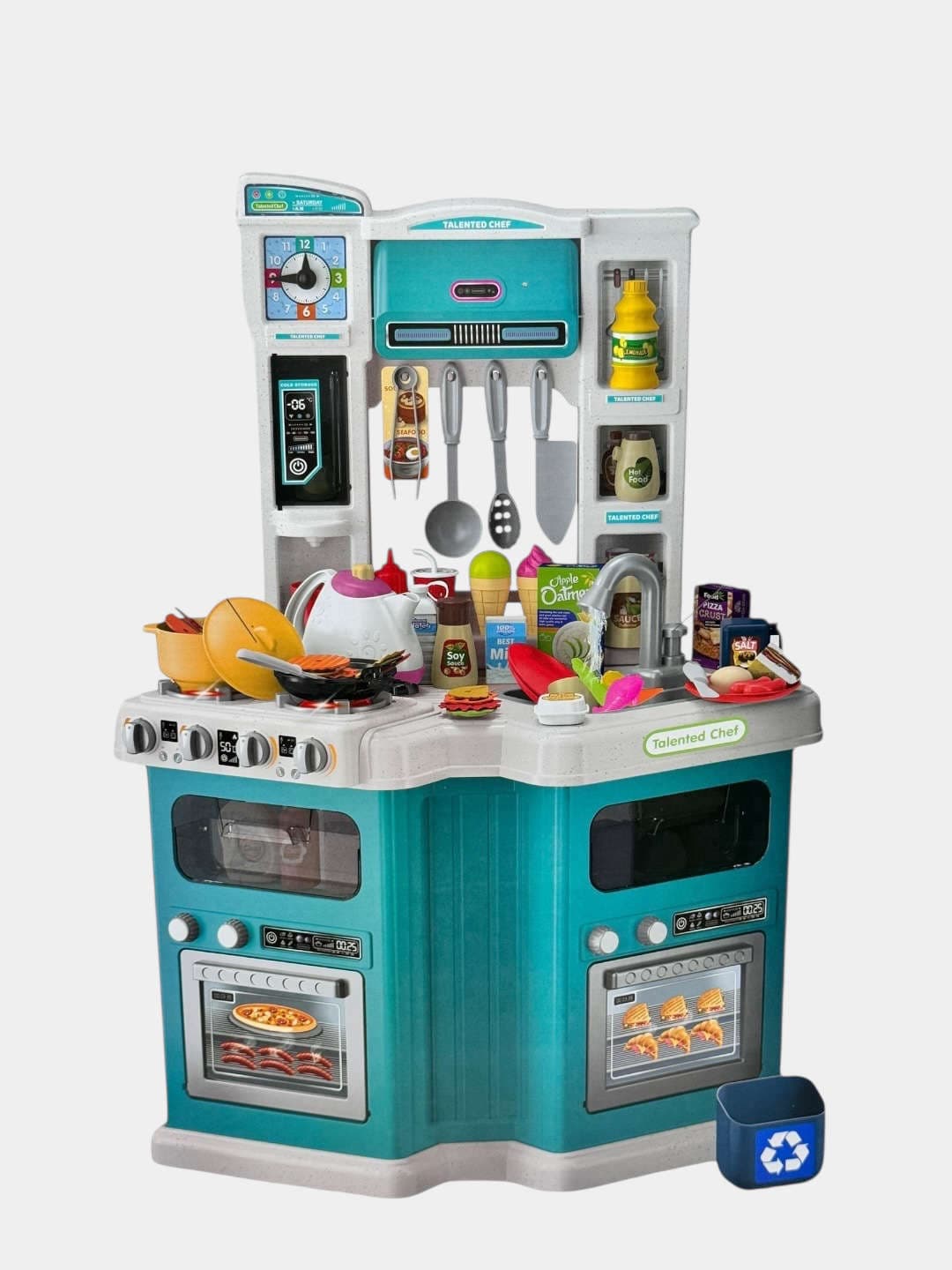 Набор кухонный плиты Home Chef с эффектом холодного пара и водой, 109 деталей — фото 5