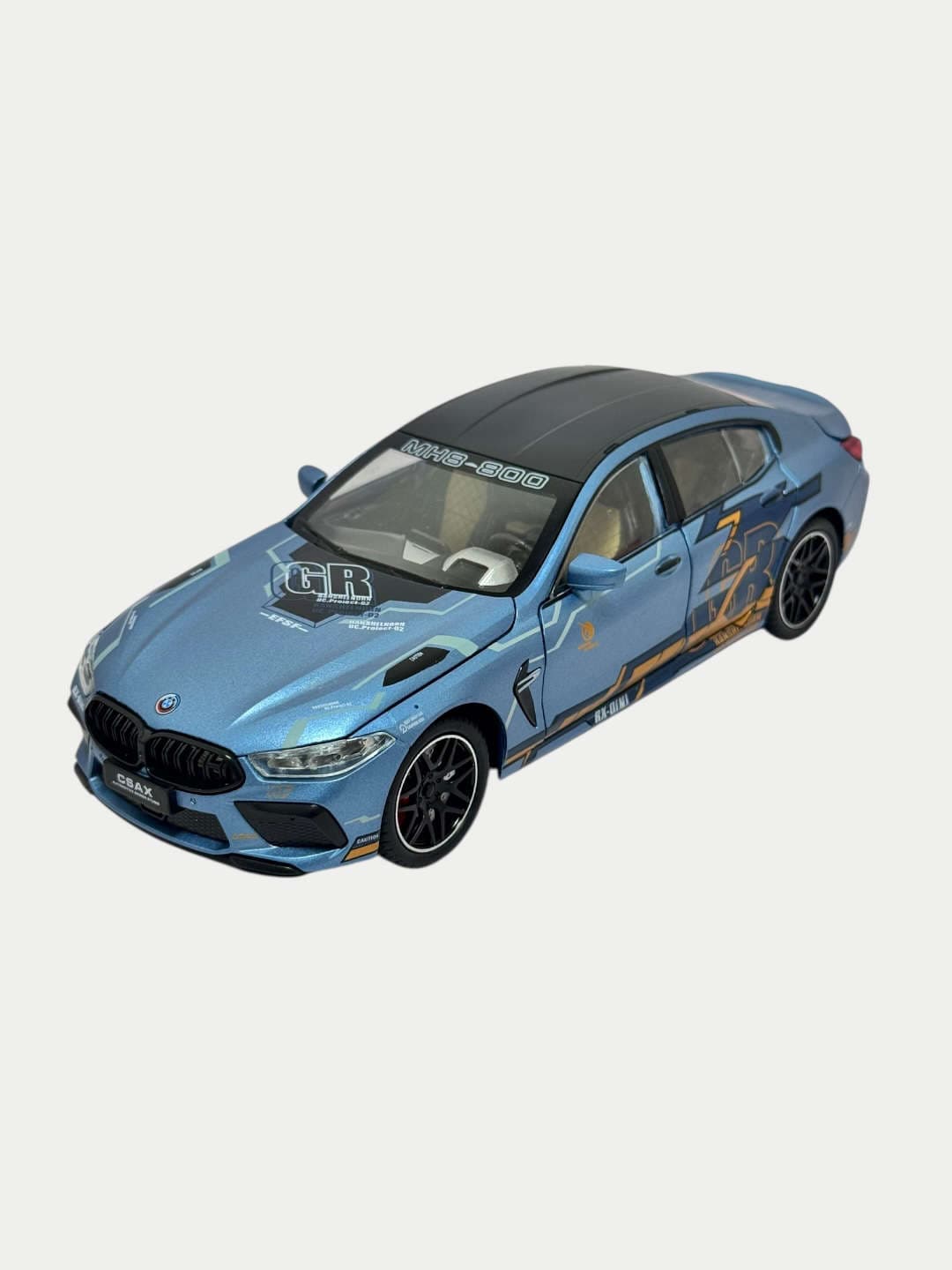 Металлическая игрушечная машина BMW Manhart для детей от 3 лет, коллекционная модель, реалистичная — фото 10