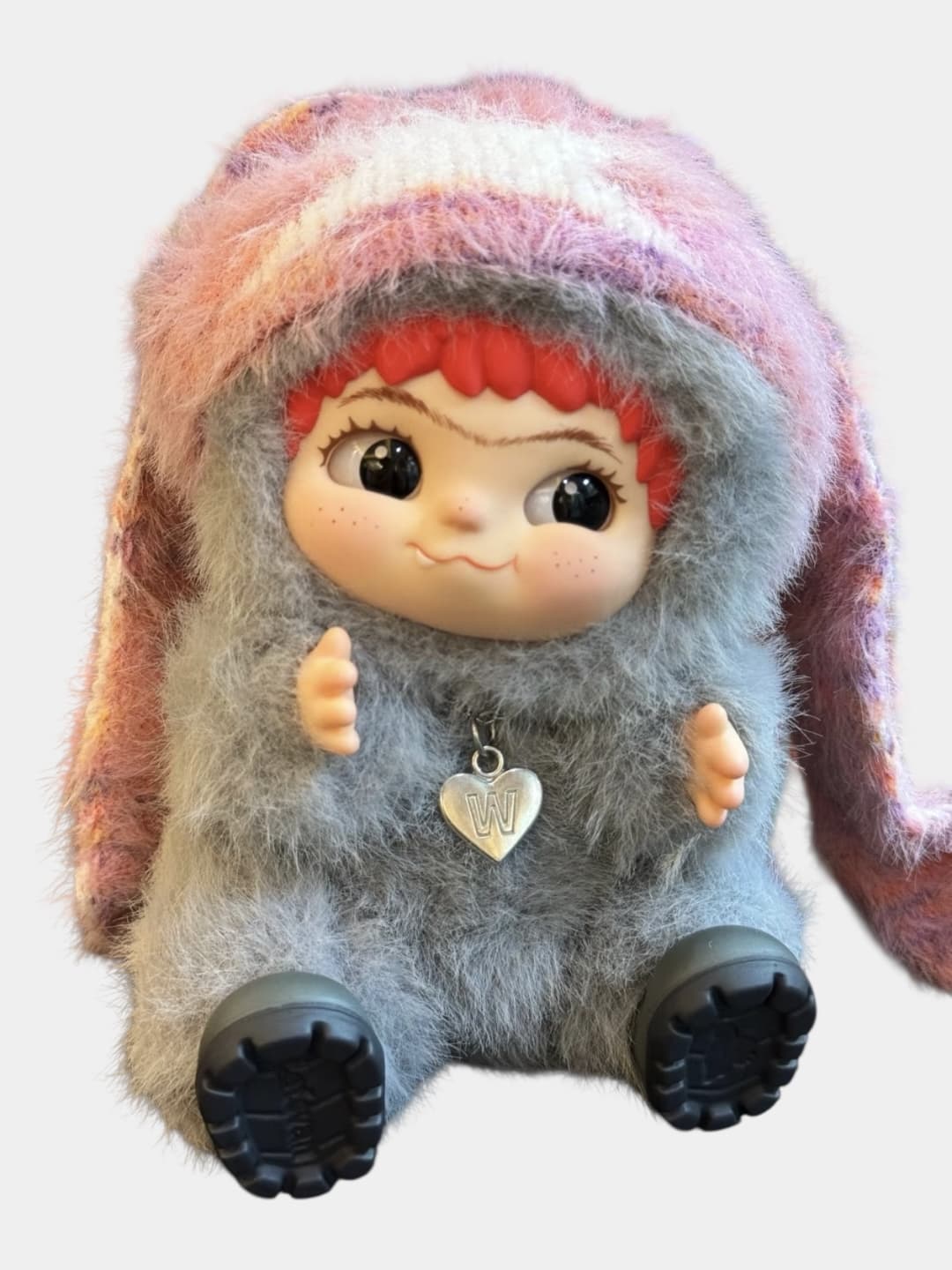 Мягкая игрушка Вакуку, монстр-дикарь, яркая, для детей 3+, тактильная, развивающая. — фото 7