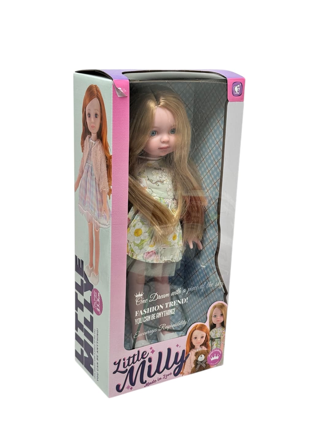 Кукла Маленькая Милли Little Milly в летнем платье, 33 см, для девочек