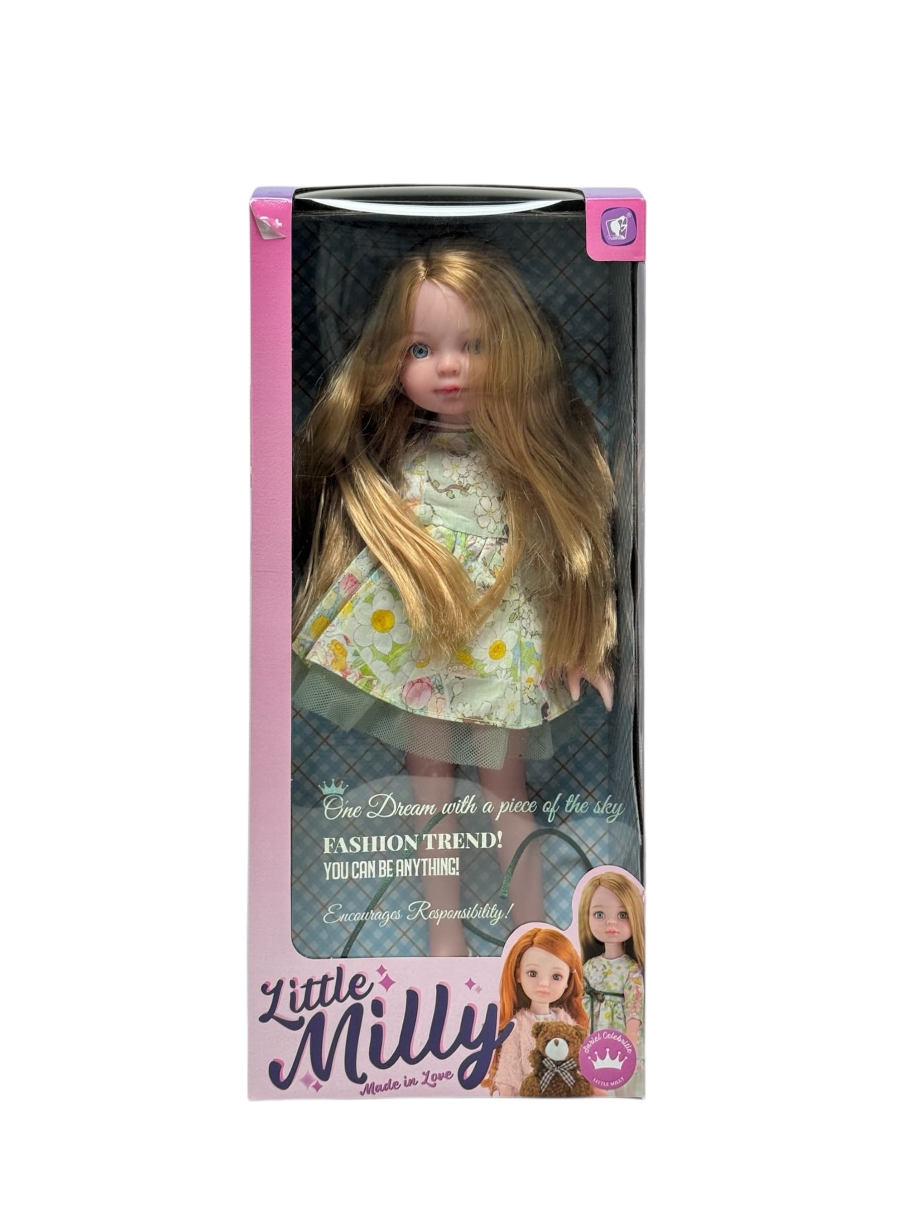 Кукла Маленькая Милли Little Milly в летнем платье, 33 см, для девочек — фото 2