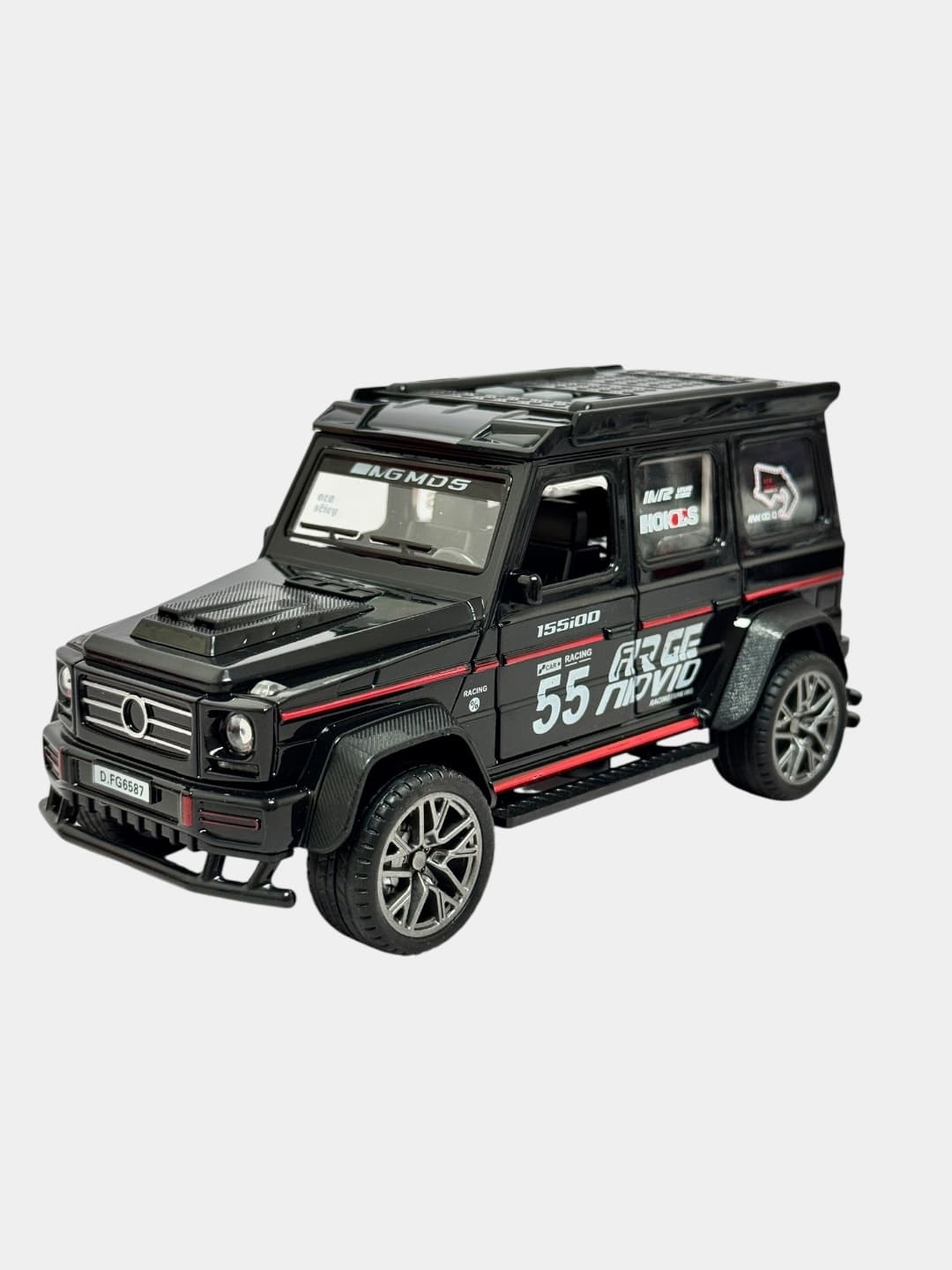 Моделька пластмассовый Гелик Mercedes-Benz G-Class, игрушечный внедорожник для мальчиков