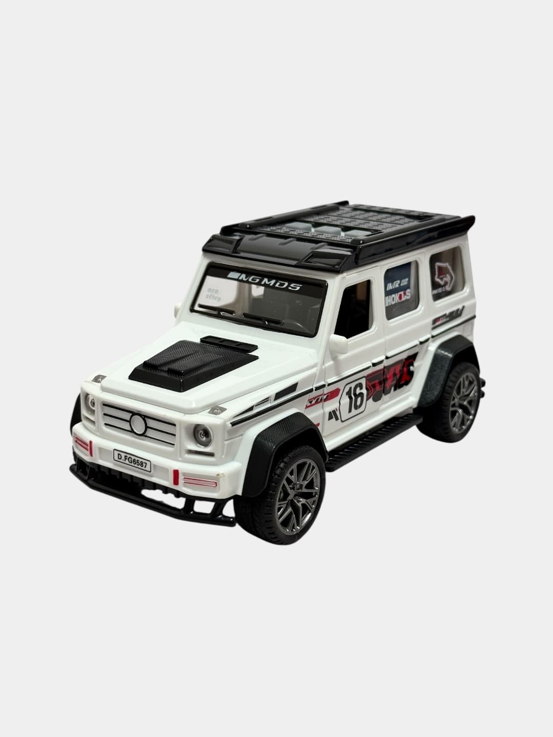Моделька пластмассовый Гелик Mercedes-Benz G-Class, игрушечный внедорожник для мальчиков — фото 2