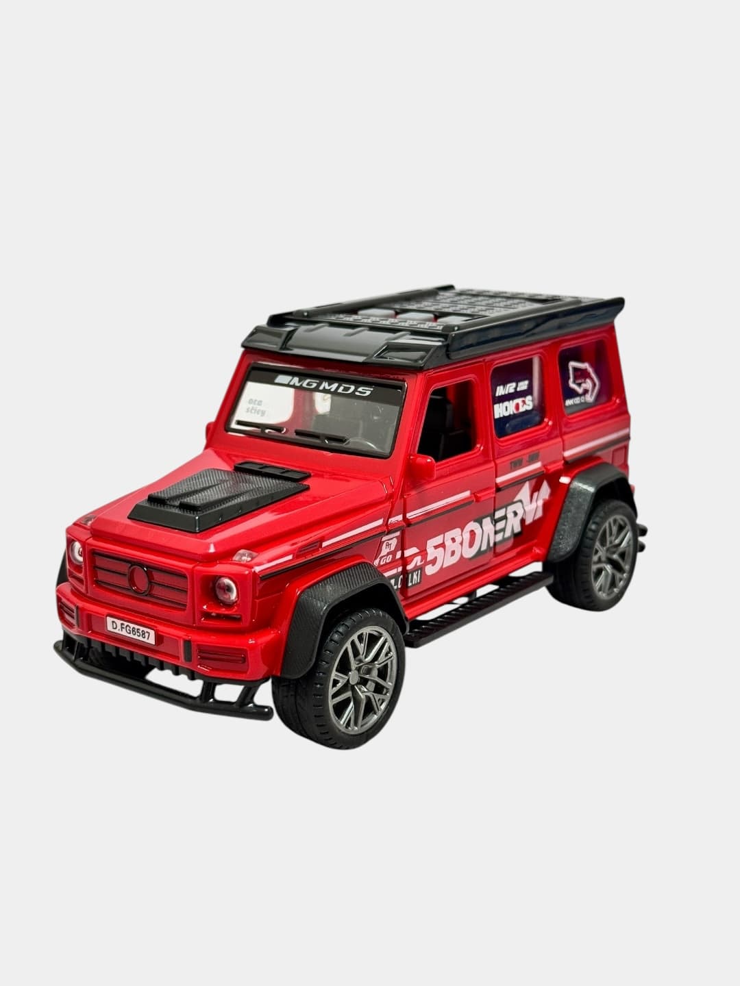 Моделька пластмассовый Гелик Mercedes-Benz G-Class, игрушечный внедорожник для мальчиков — фото 3
