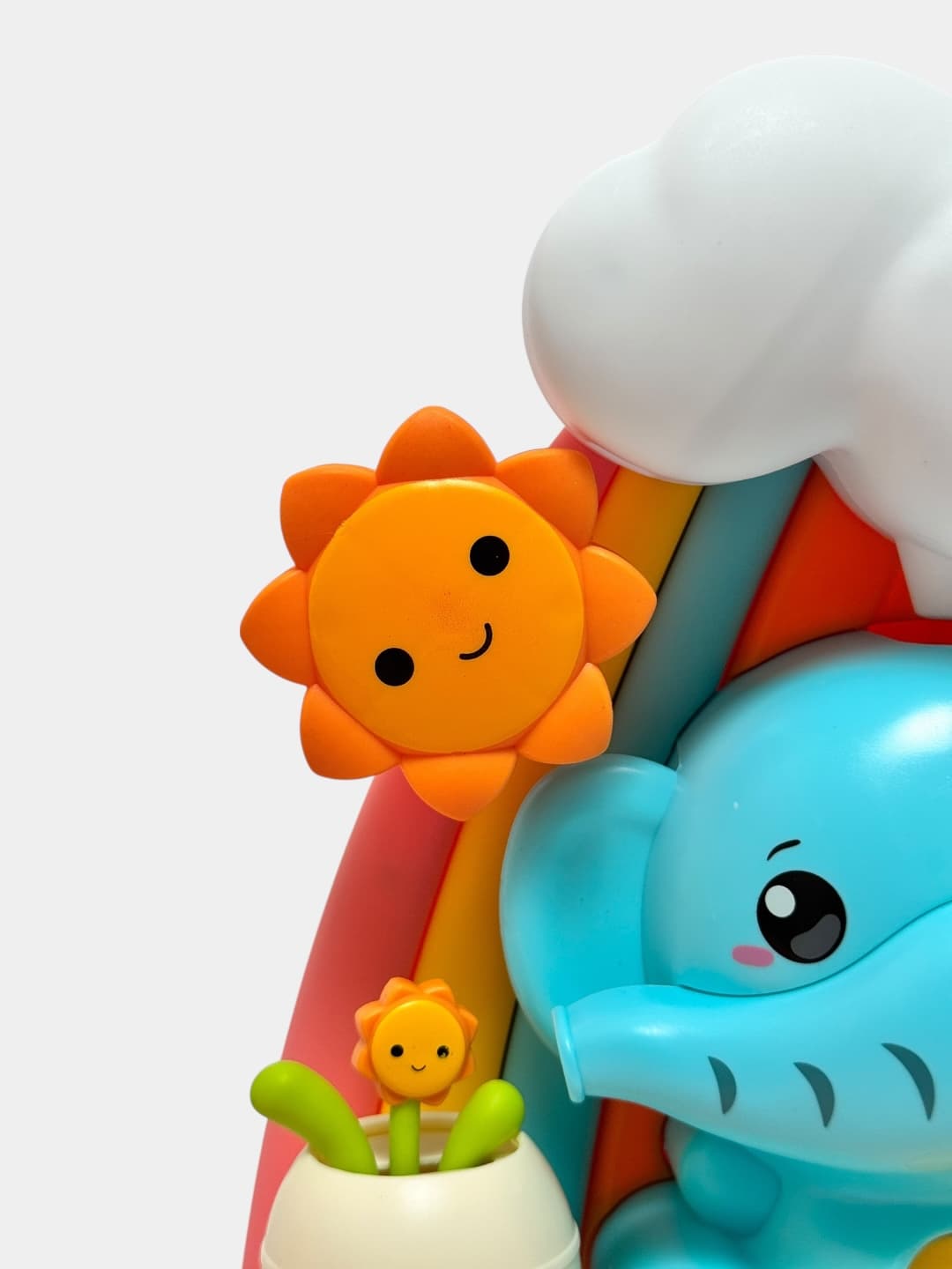 Игрушка для ванны «Слон» развивающая, музыкальная, антистресс, для детей. — фото 6