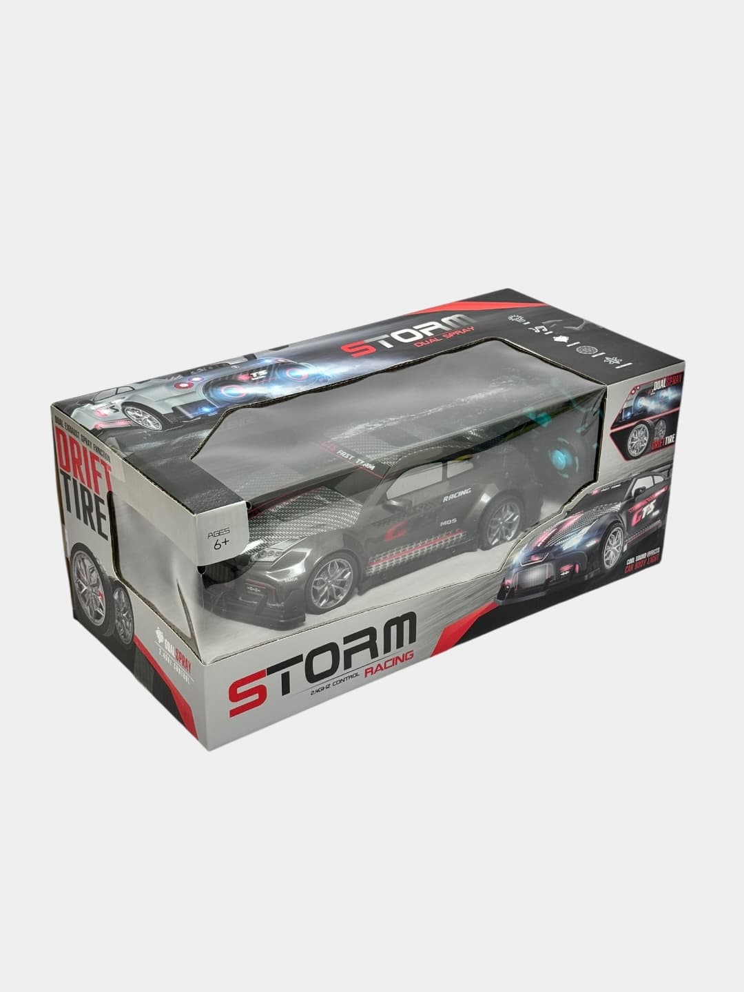 Радиоуправляемая игрушка
Storm Racing Nissan GTR, спецэффекты, для детей