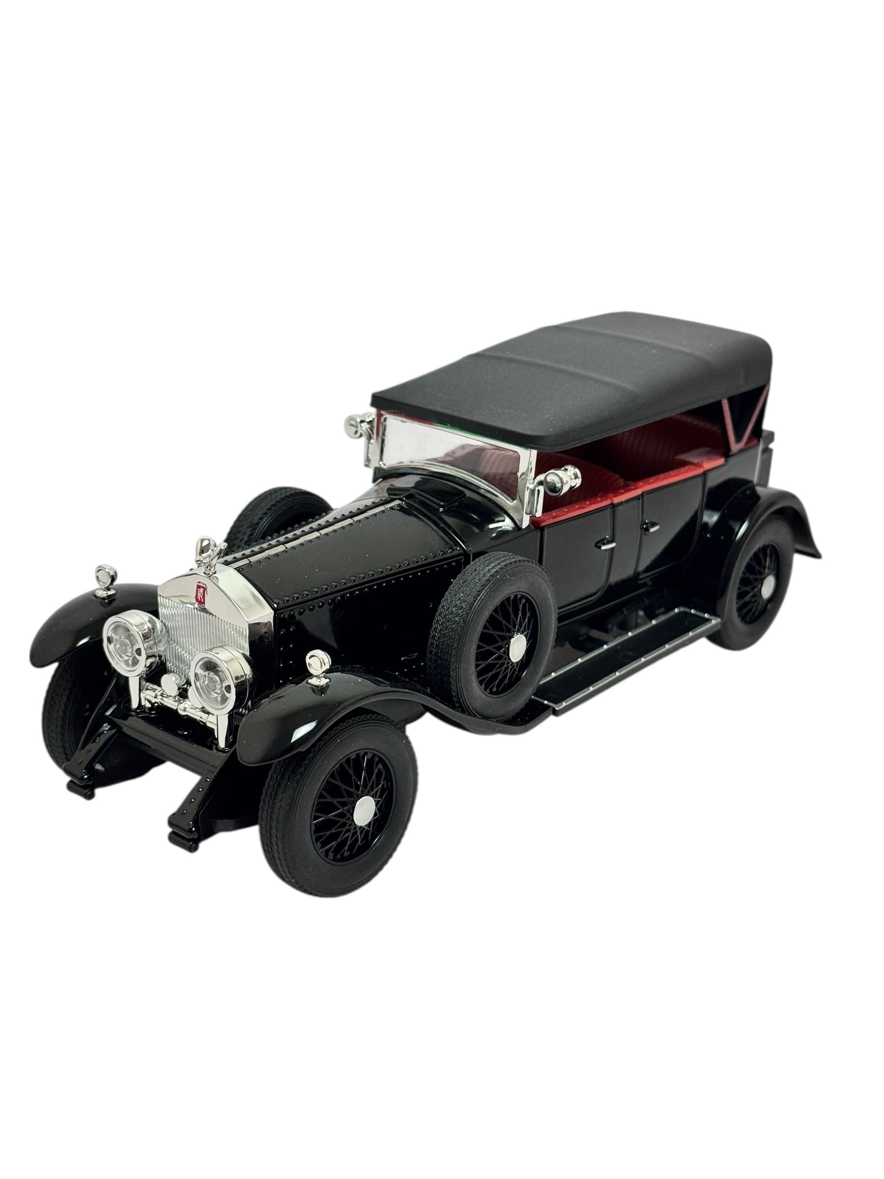 Коллекционная машинка Rolls-Royce Phantom 1:24 металлическая инерционная со светом и звуком