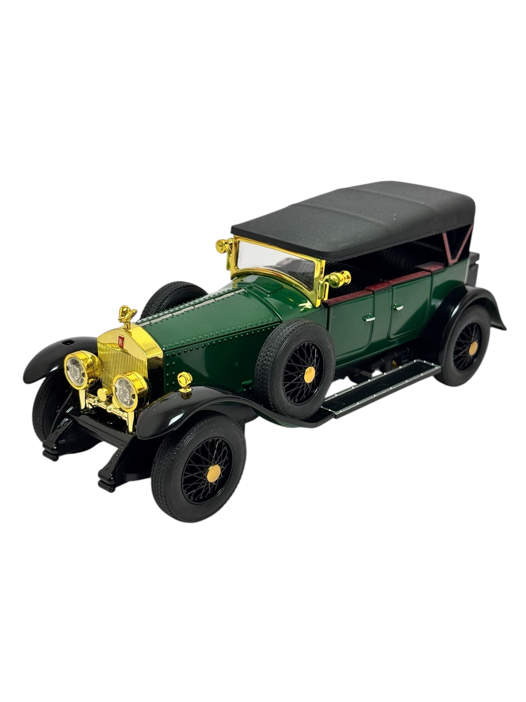 Коллекционная машинка Rolls-Royce Phantom 1:24 металлическая инерционная со светом и звуком — фото 2