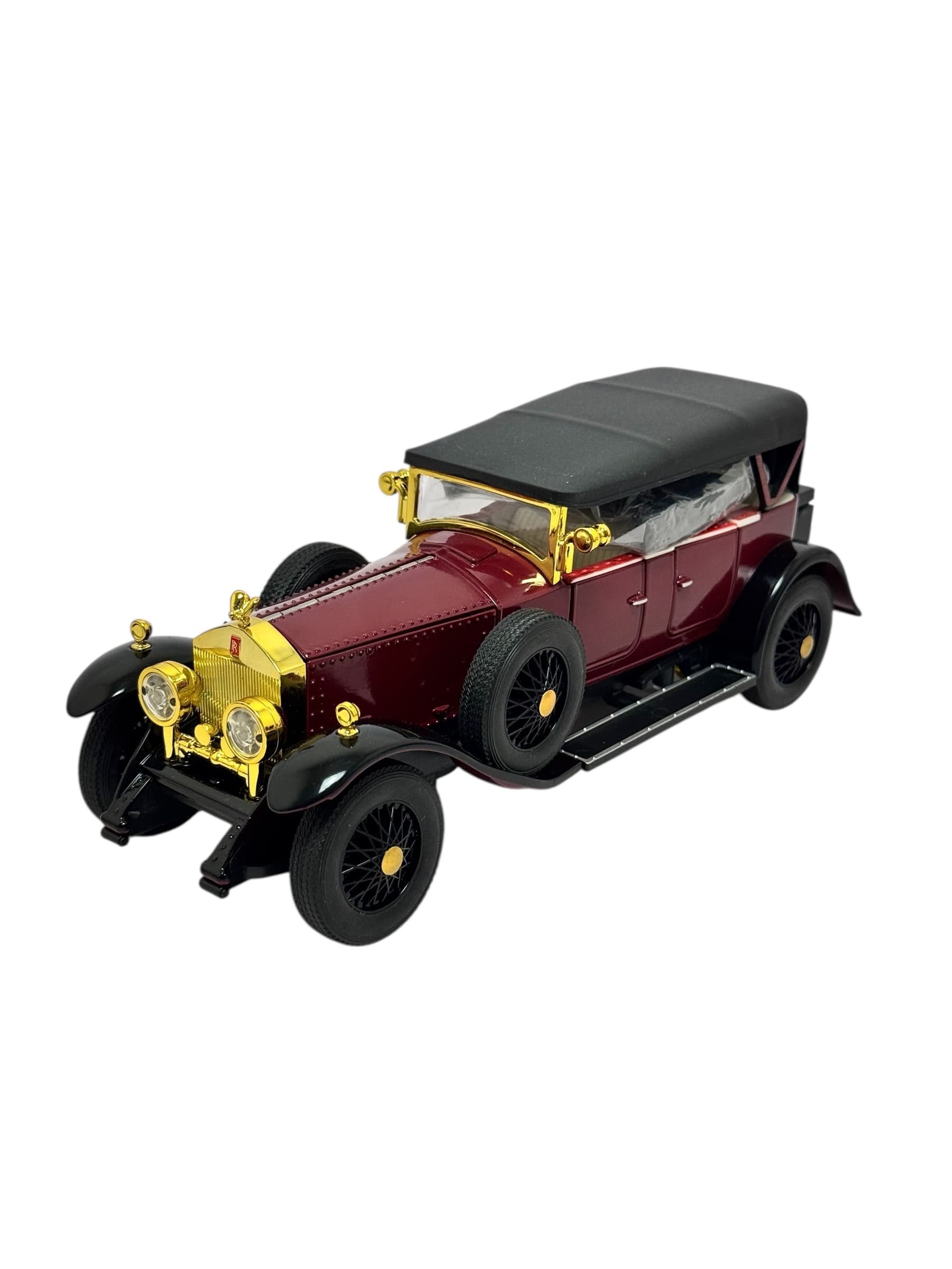 Коллекционная машинка Rolls-Royce Phantom 1:24 металлическая инерционная со светом и звуком — фото 3