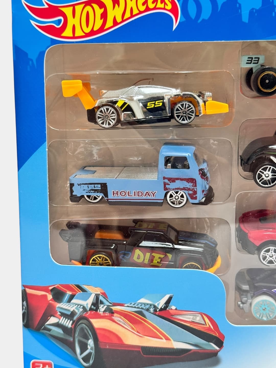 Металлические машинки Hot Wheels "Коллекция" 10 шт, для детей 3+, яркие — фото 3