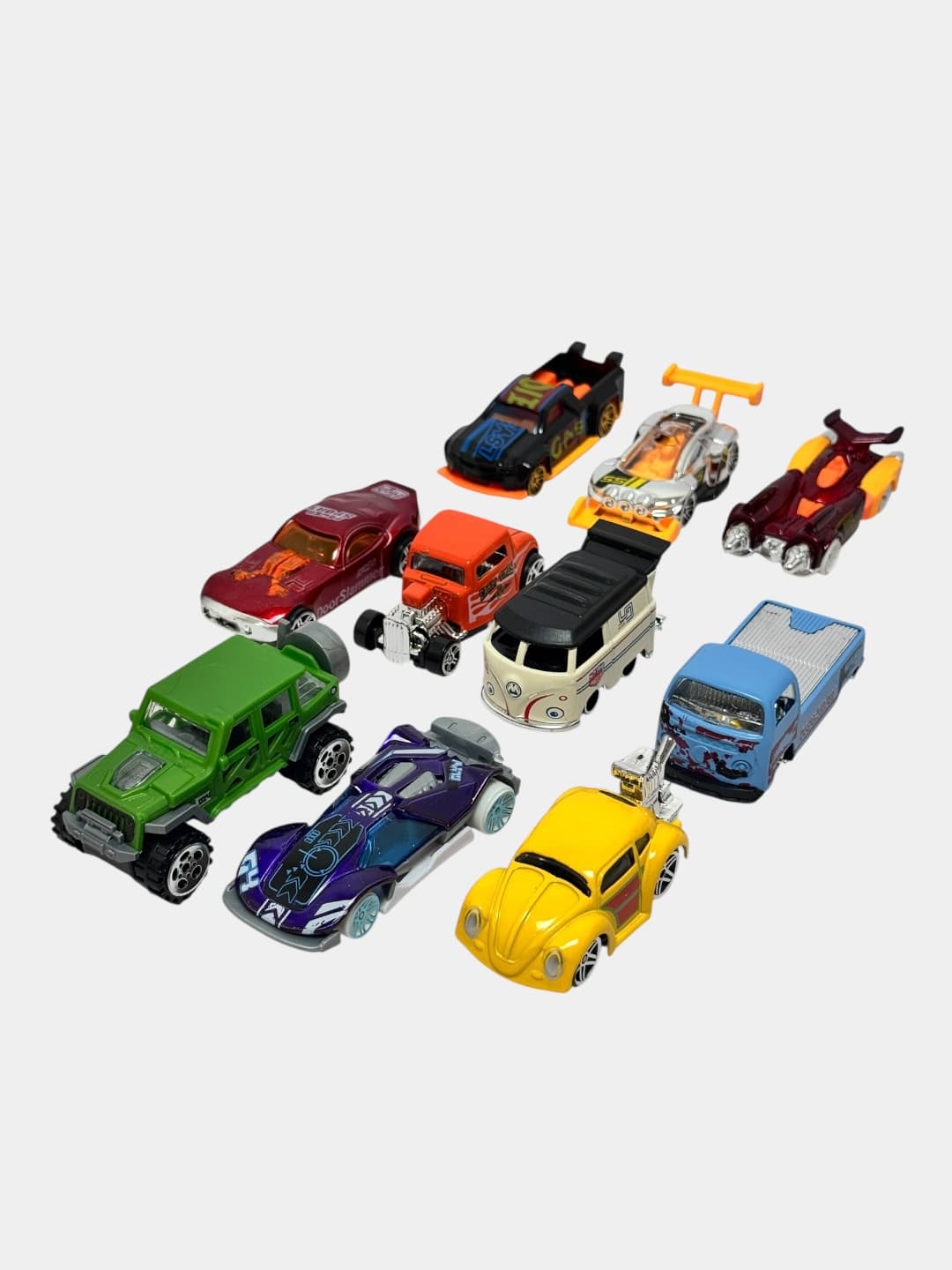 Металлические машинки Hot Wheels "Коллекция" 10 шт, для детей 3+, яркие — фото 7