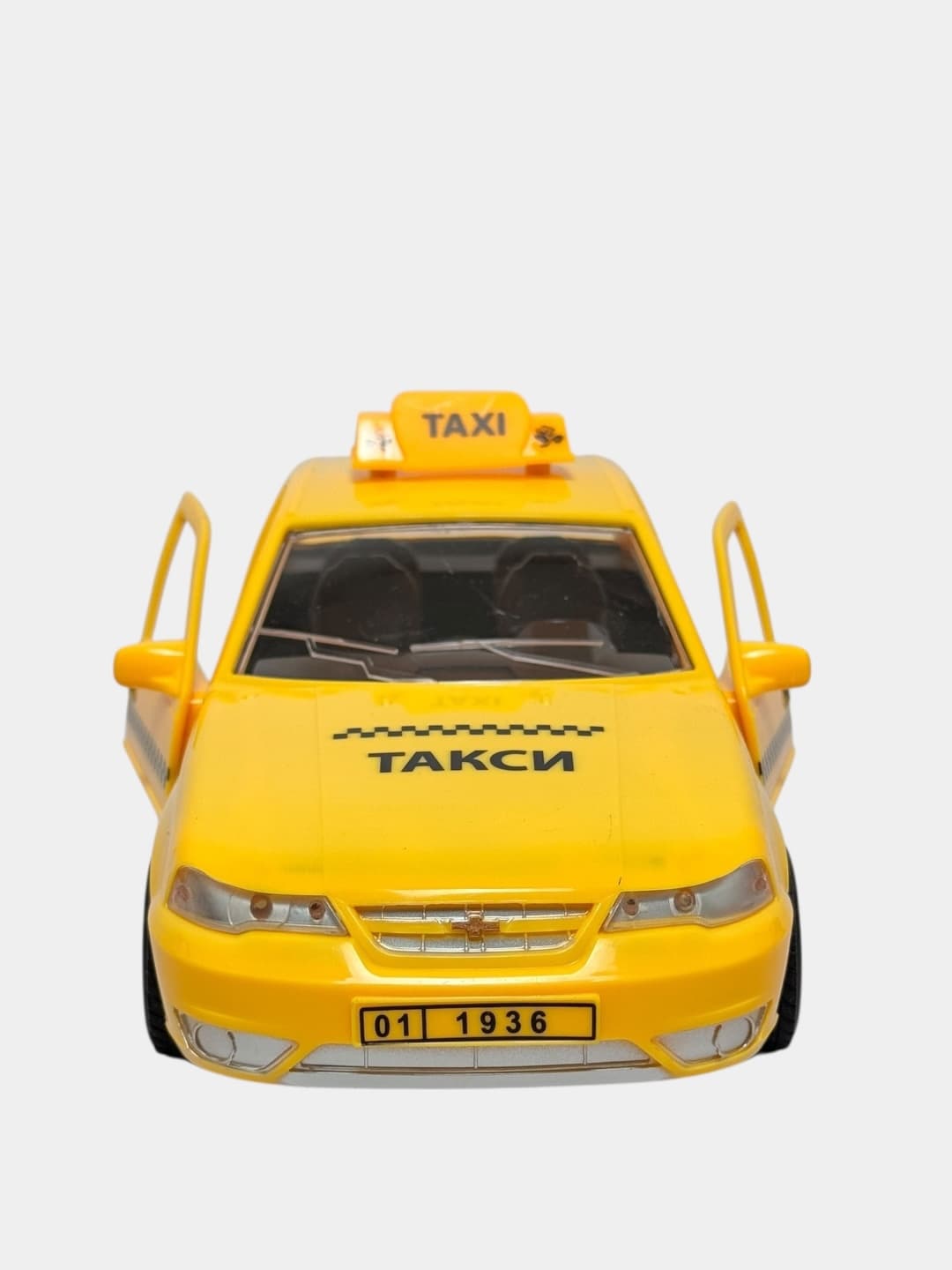 Радиоуправляемая машина Neksiya Taxi, масштаб 1:12, открыв.двери, детям 3+ — фото 8
