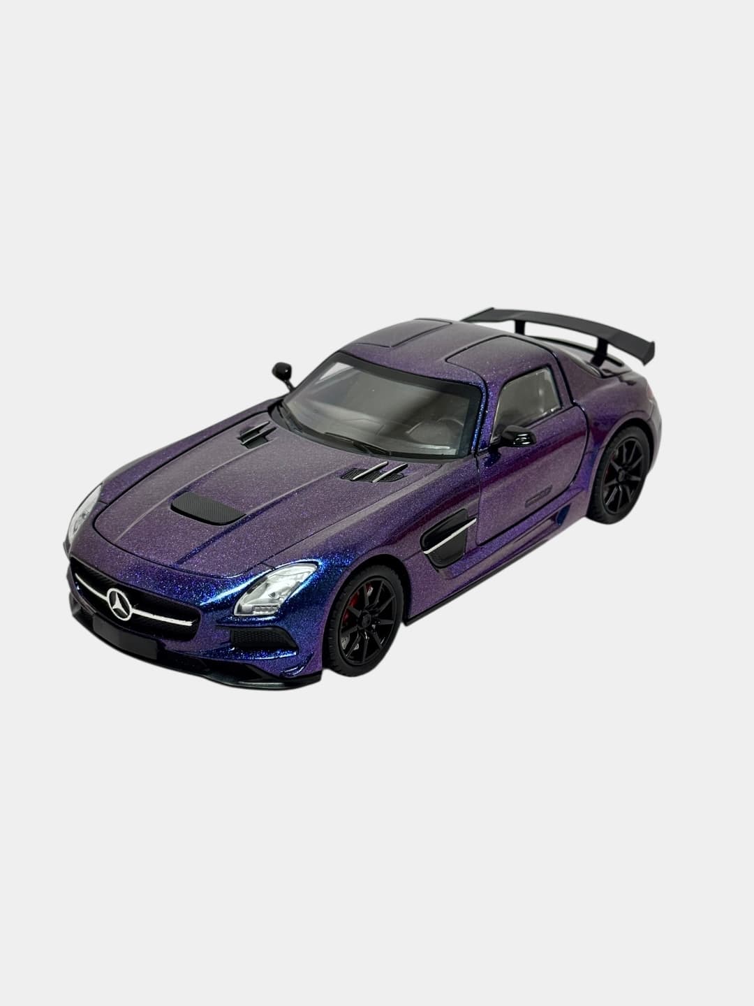 Коллекционная моделька машины Mercedes Benz SLS AMG, металлическая игрушка для мальчиков — фото 2