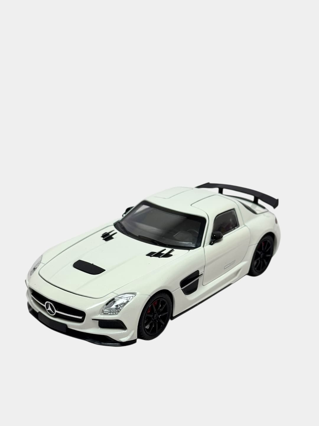 Коллекционная моделька машины Mercedes Benz SLS AMG, металлическая игрушка для мальчиков — фото 4