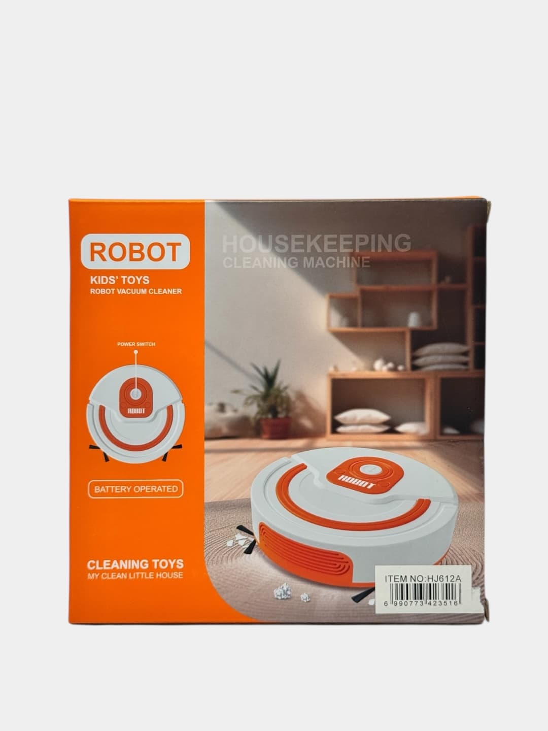 Детский робот-пылесос Heng Jie Toys Housekeeping Cleaning Machine, игрушка для детей — фото 3